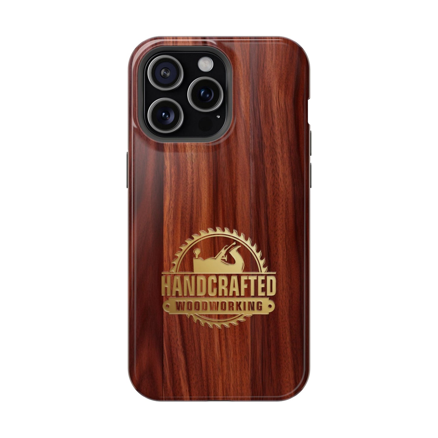 Woodworking Logo Magnetic iPhone Case