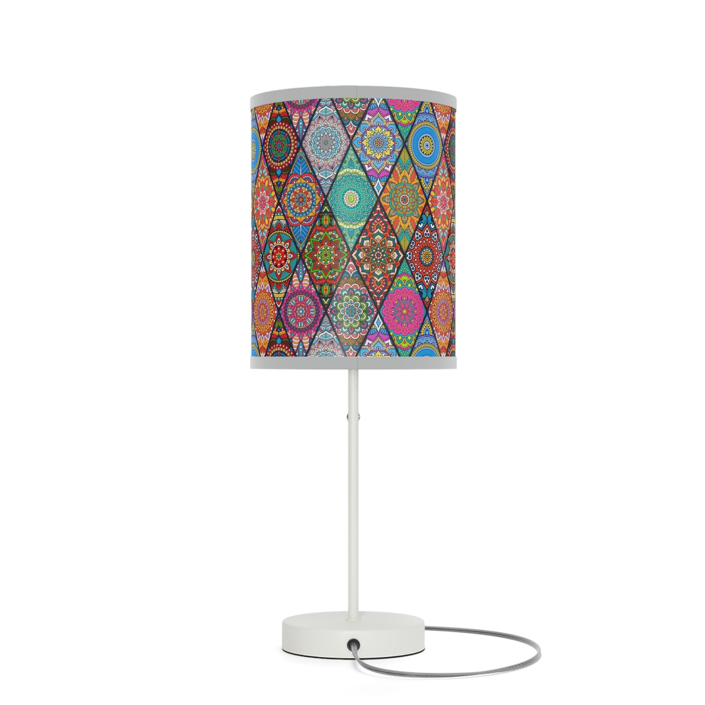 Mandala Argyle Lamp on a Stand, US|CA plug