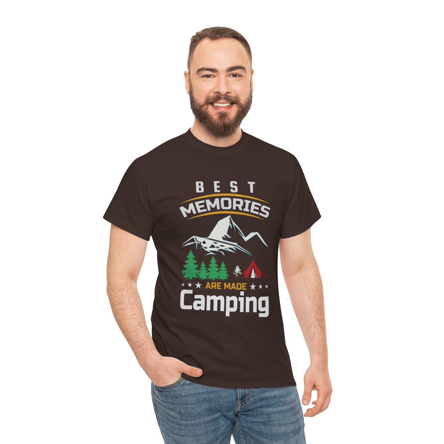 Camping Memories Unisex Heavy Cotton Tee