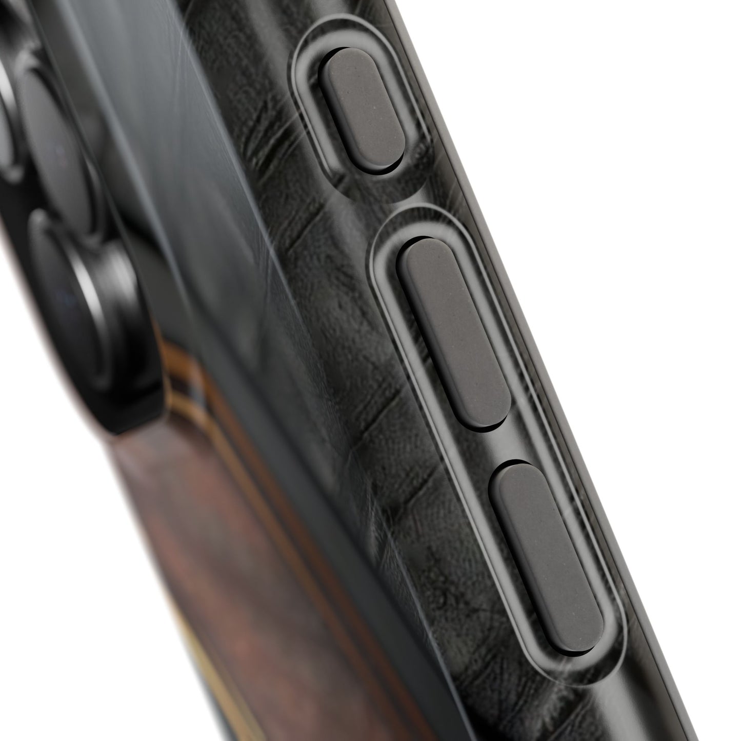 Stylish Leather Texture Magnetic Tough Cases