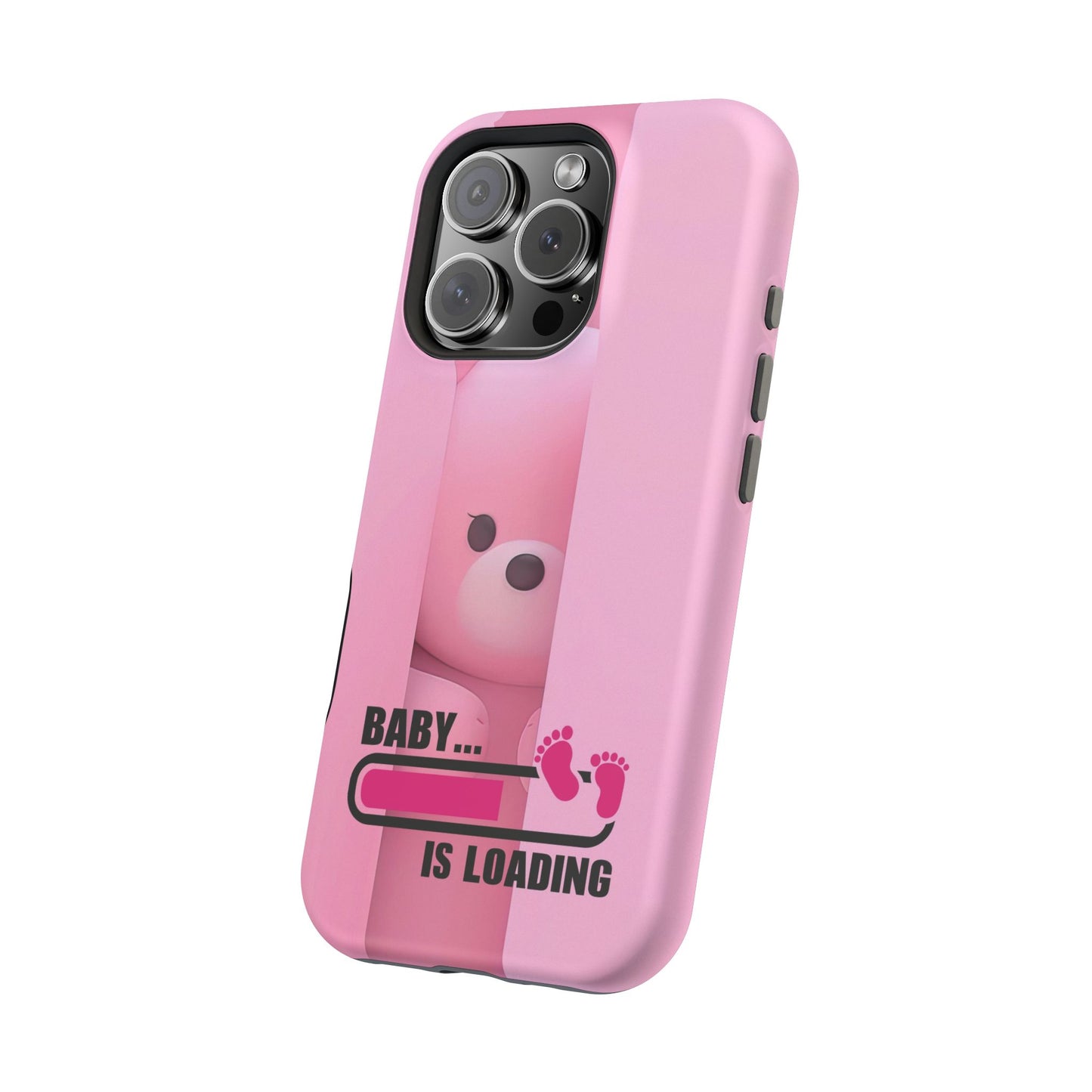 Cute Baby Loading Magnetic Phone Case, Expecting Parents Gift