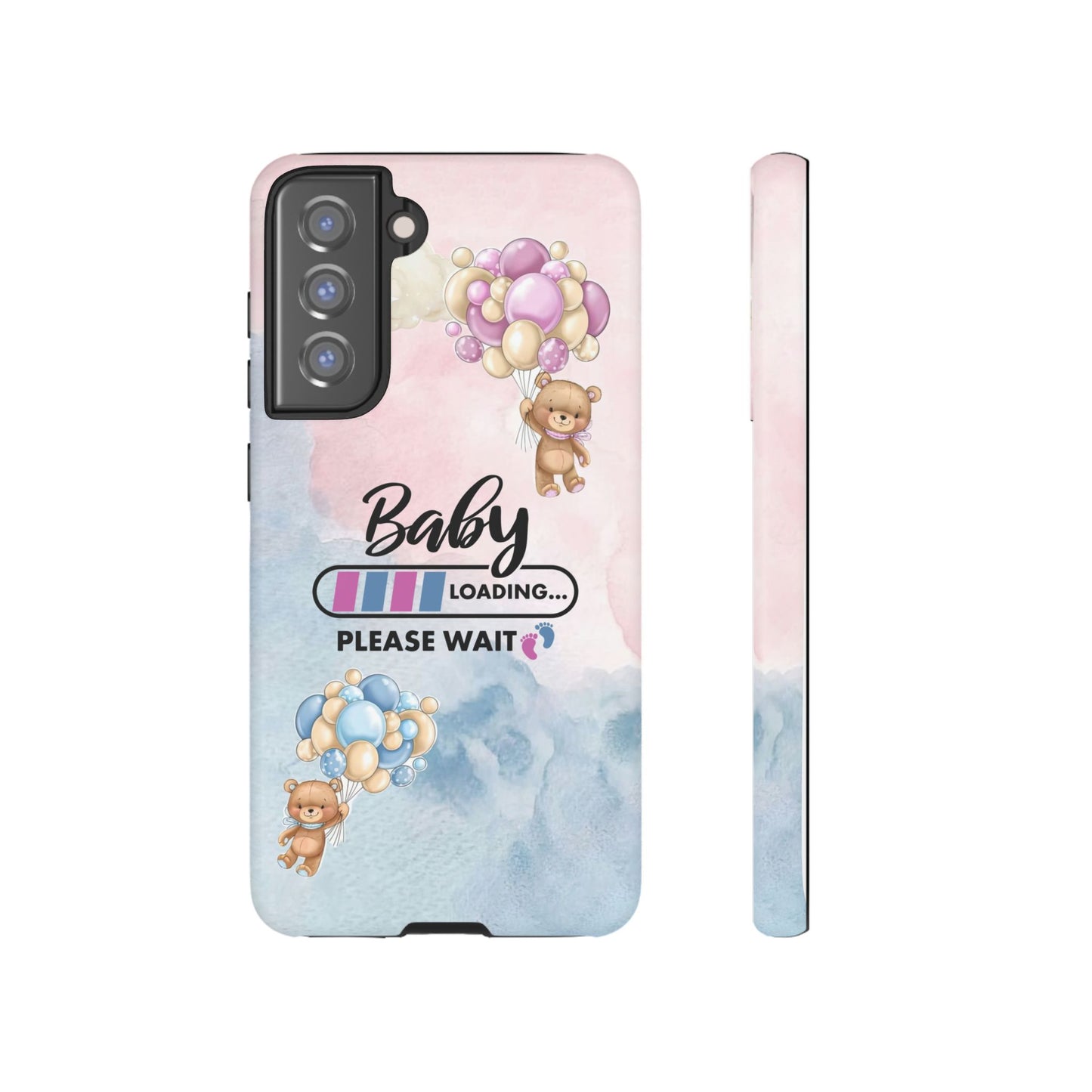 Cute Baby Loading Tough Case - Maternity Phone Cover
