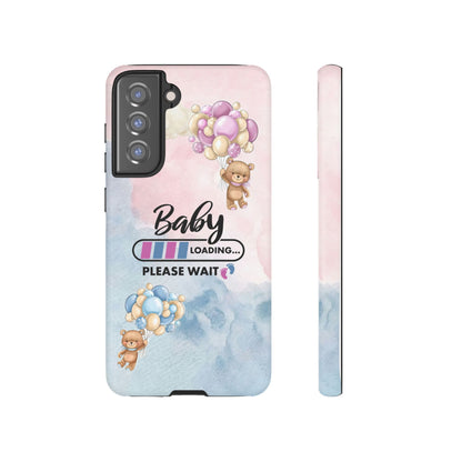Cute Baby Loading Tough Case - Maternity Phone Cover