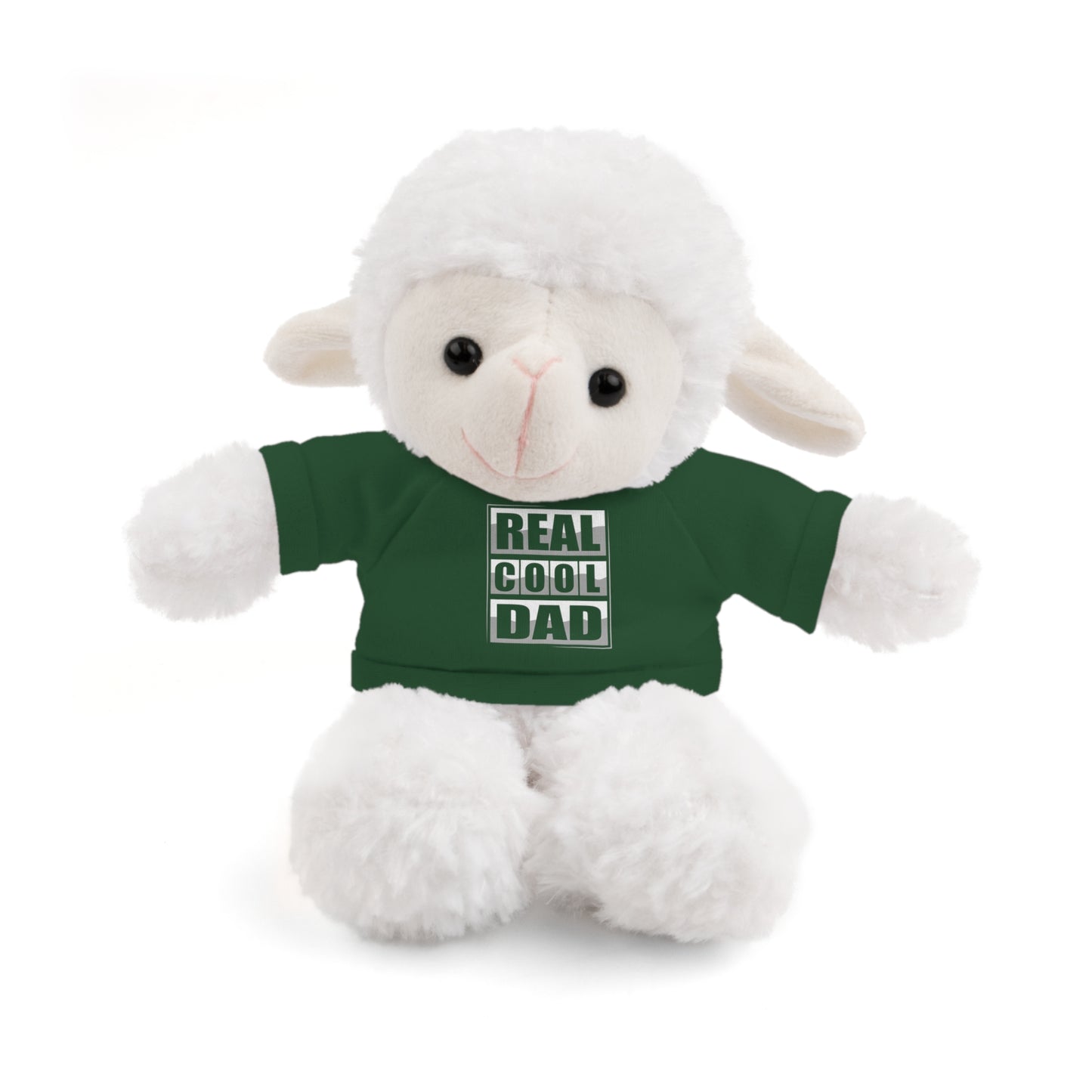 Stuffed Animal Toy with Tee - Real Cool Dad Cuddly Plush for Dads