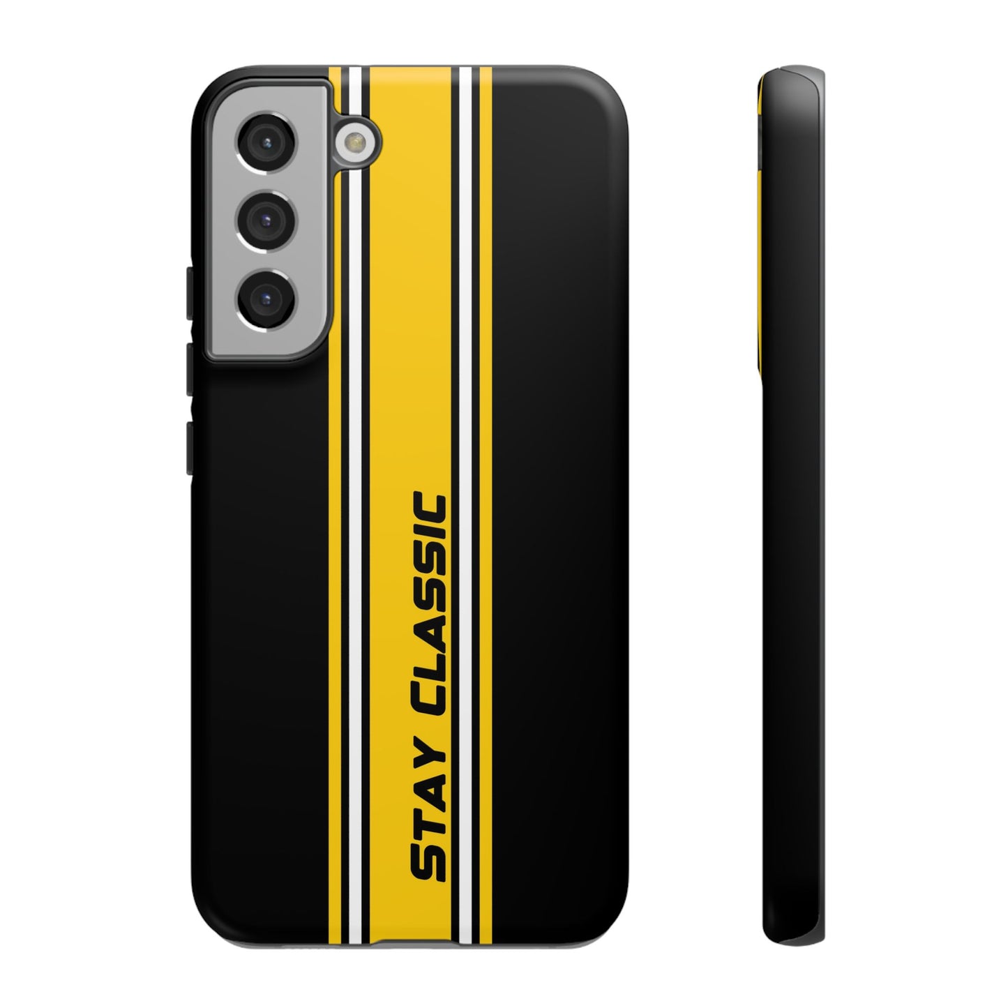 Stay Classic Tough Case – Minimalist Racing Design