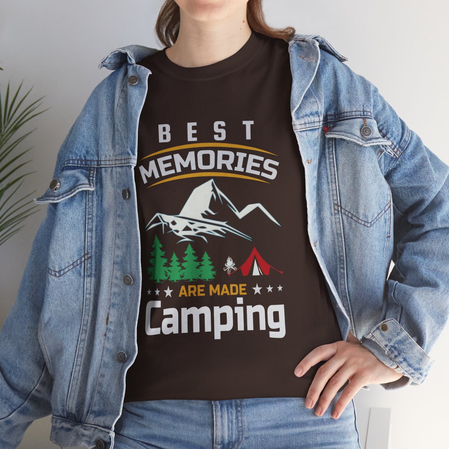 Camping Memories Unisex Heavy Cotton Tee