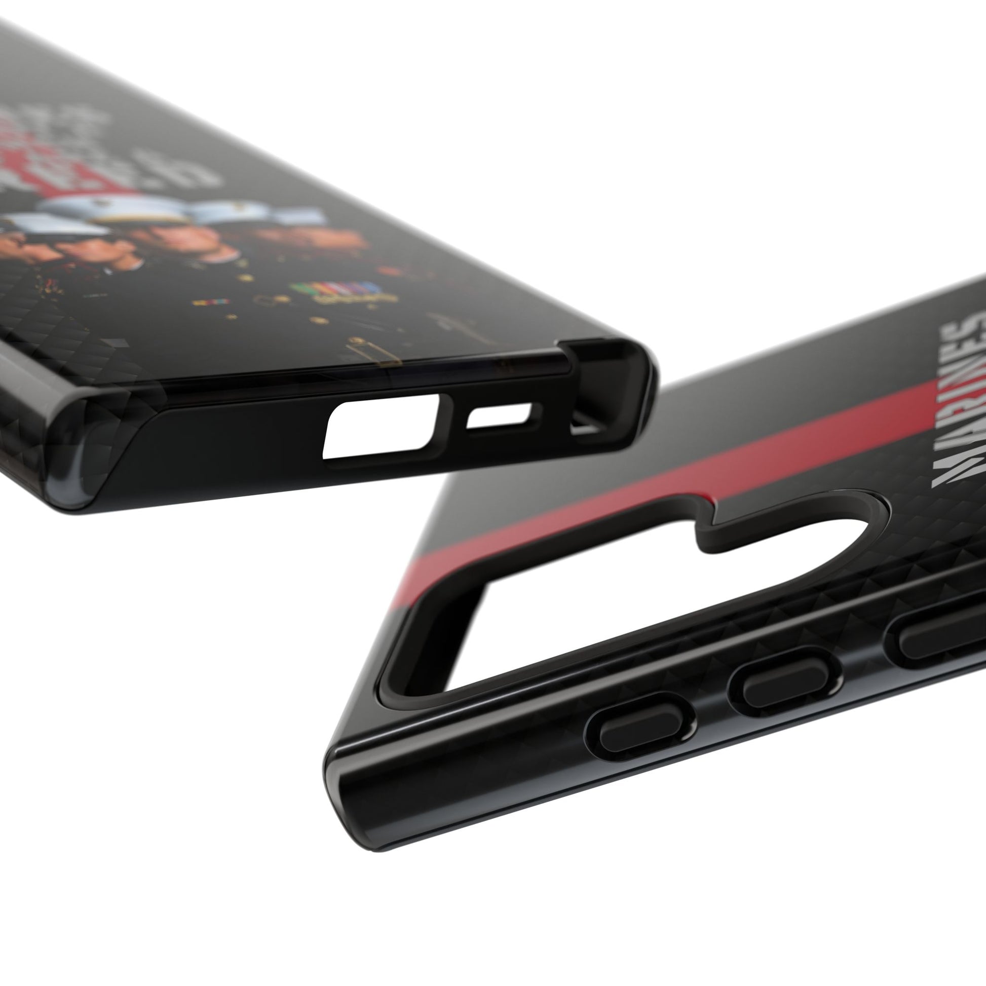 Marine Corps Samsung Tough Phone Case - Proud Military Supporter