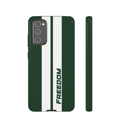 Freedom Tough Case, Olive Green Motorsport-Inspired Cove