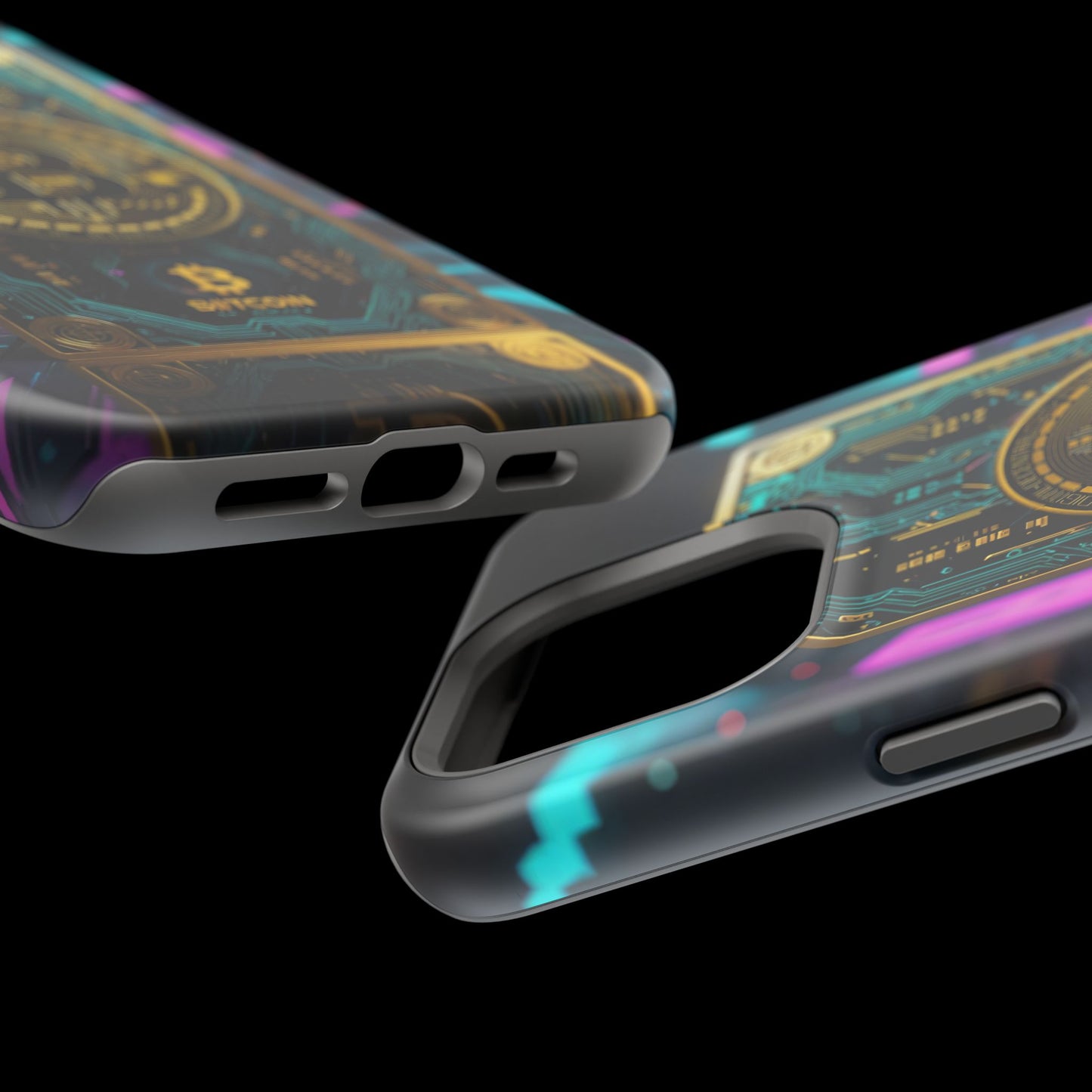 Bitcoin Magnetic Phone Case, Unique Phone Cover