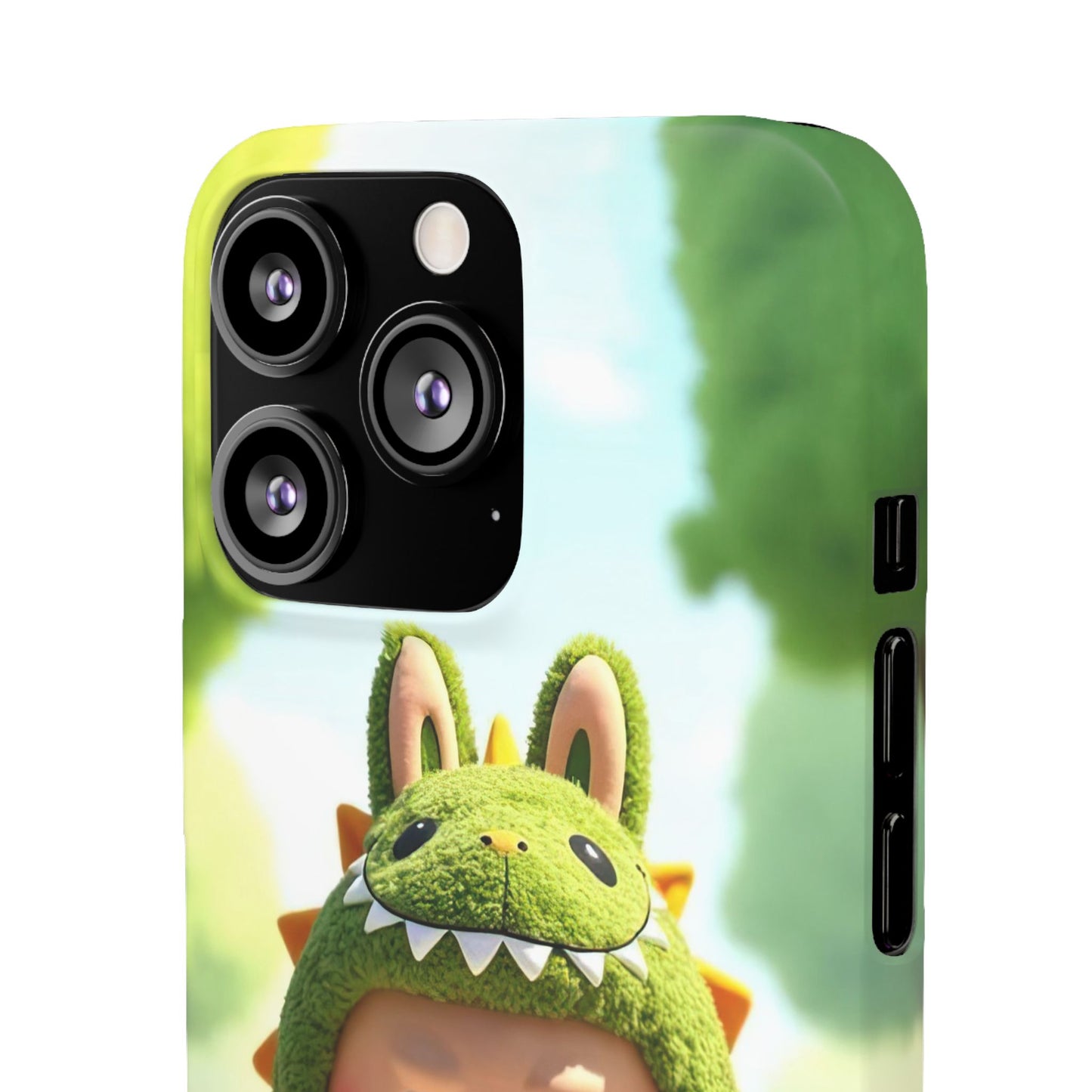 The Monsters Snap Case for iPhone Models – Playful Dinosaur Design