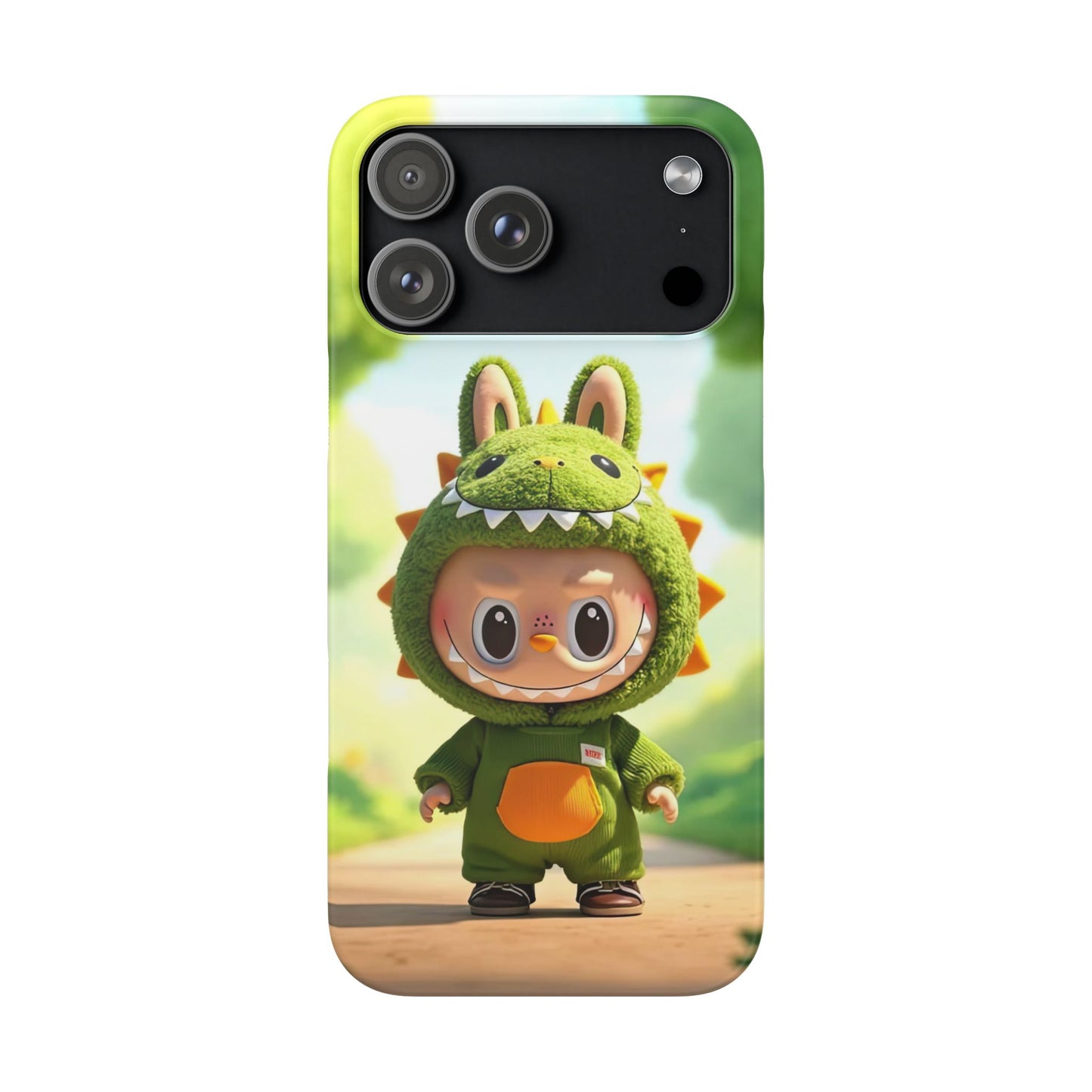 The Monsters Snap Case for iPhone Models – Playful Dinosaur Design
