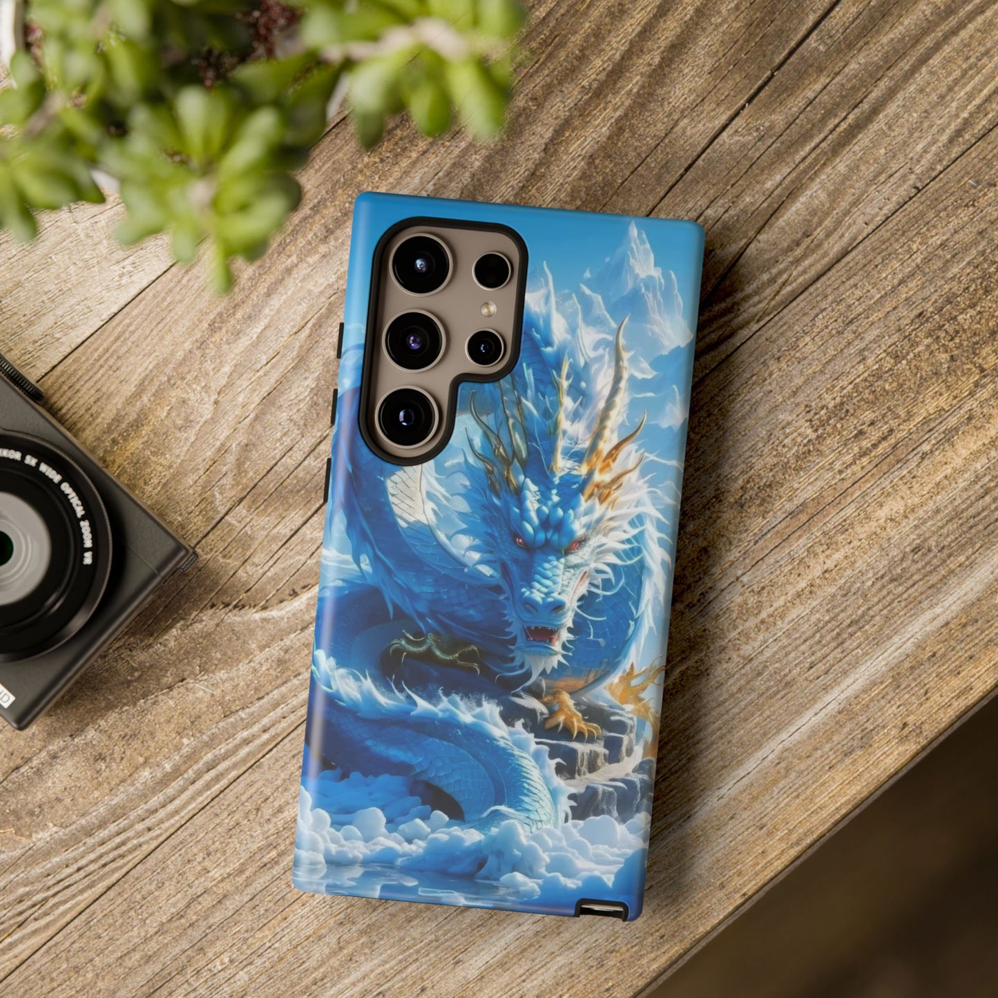 Ice Dragon Samsung Phone Case Fantasy Phone Cover