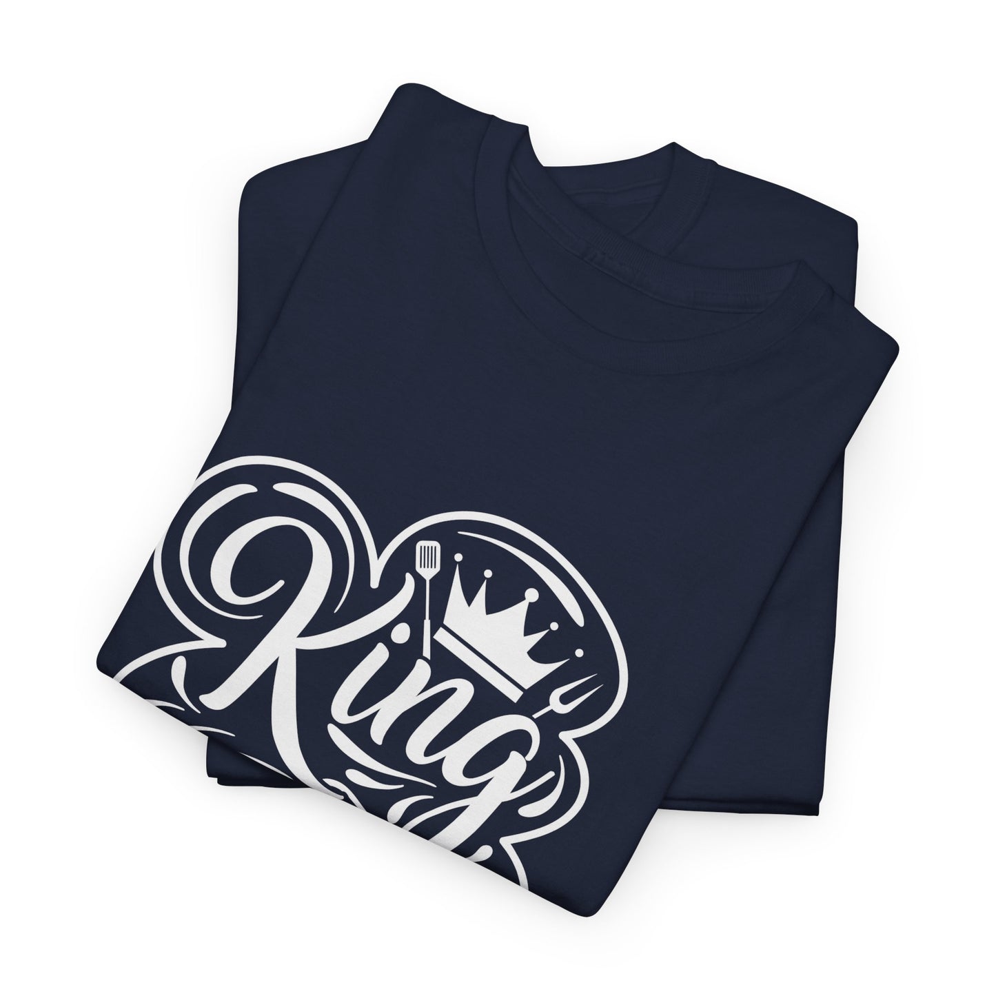 King of the Grill Heavy Cotton Tee - Perfect Gift for BBQ Lovers