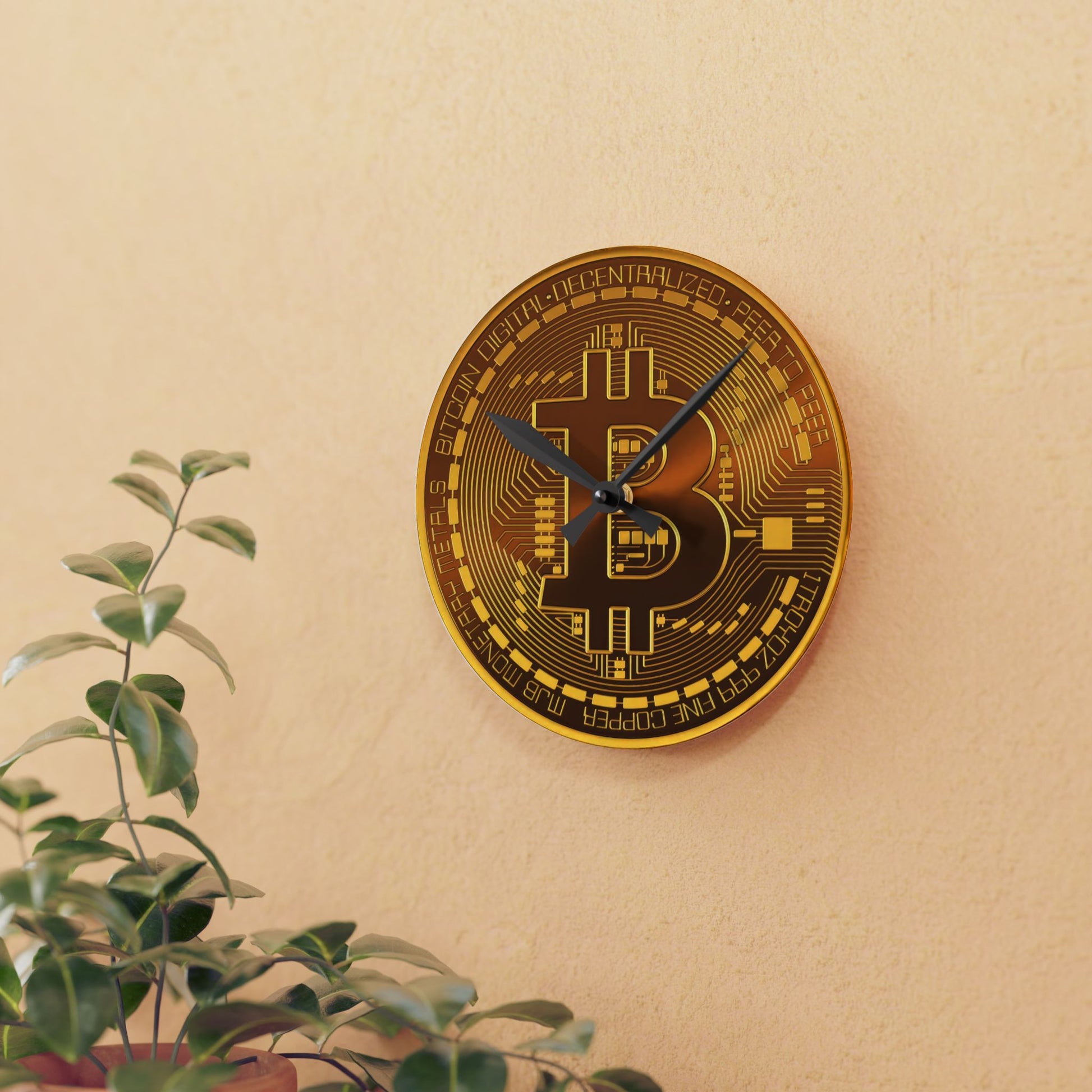 Bitcoin Wall Clock