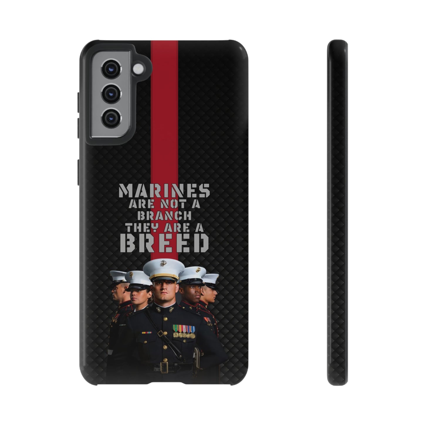 Marine Corps Samsung Tough Phone Case - Proud Military Supporter
