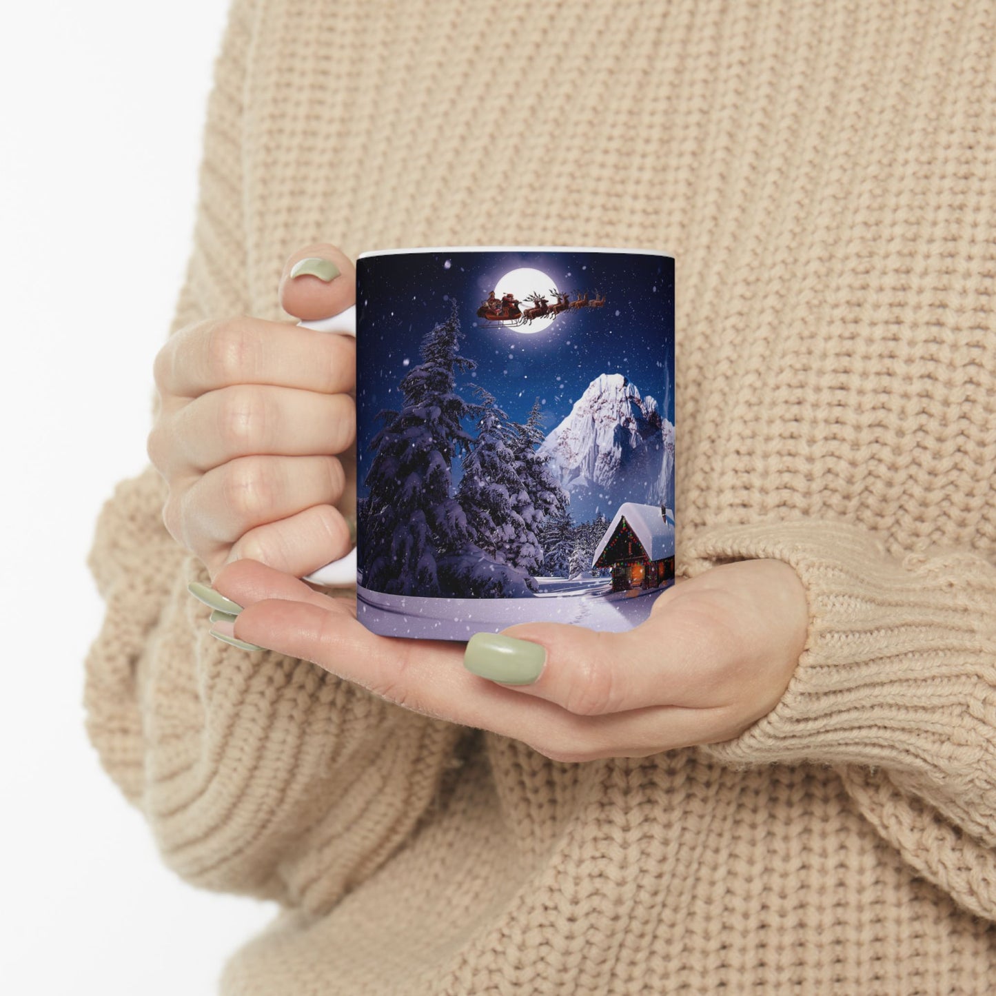 Christmas Eve Ceramic Mug, (11oz, 15oz)