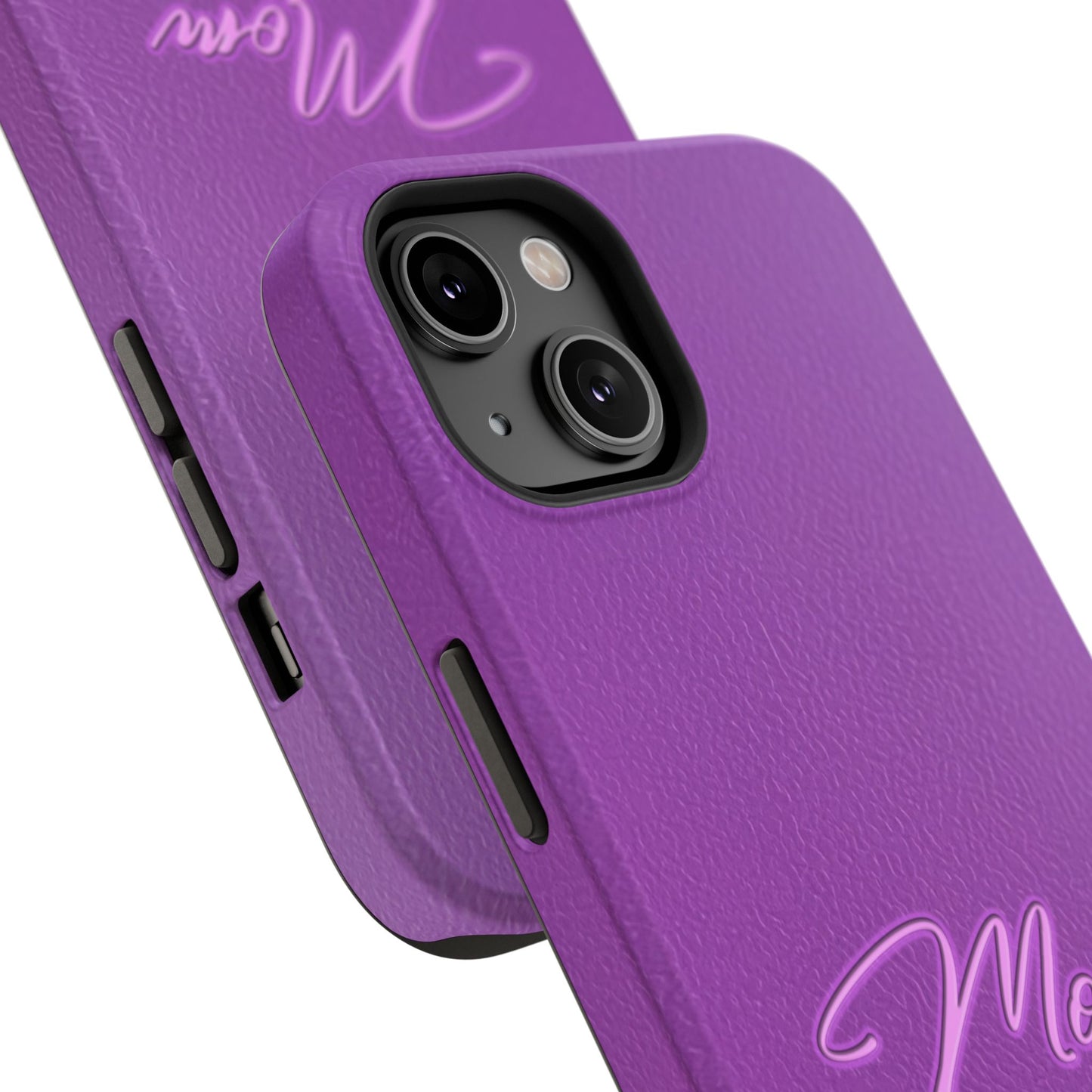 Mom On Duty Impact-Resistant Case, Purple Case for Mothers