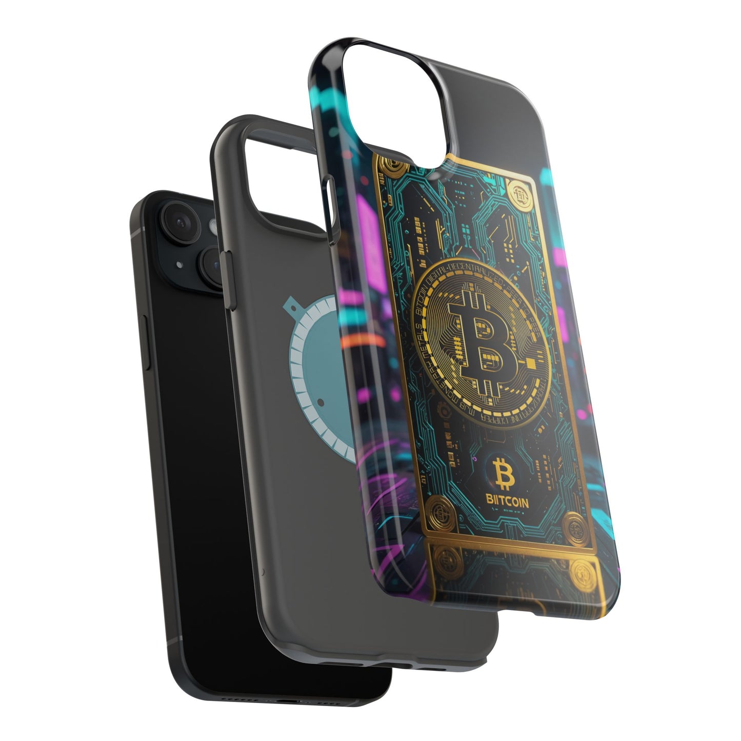 Bitcoin Magnetic Phone Case, Unique Phone Cover