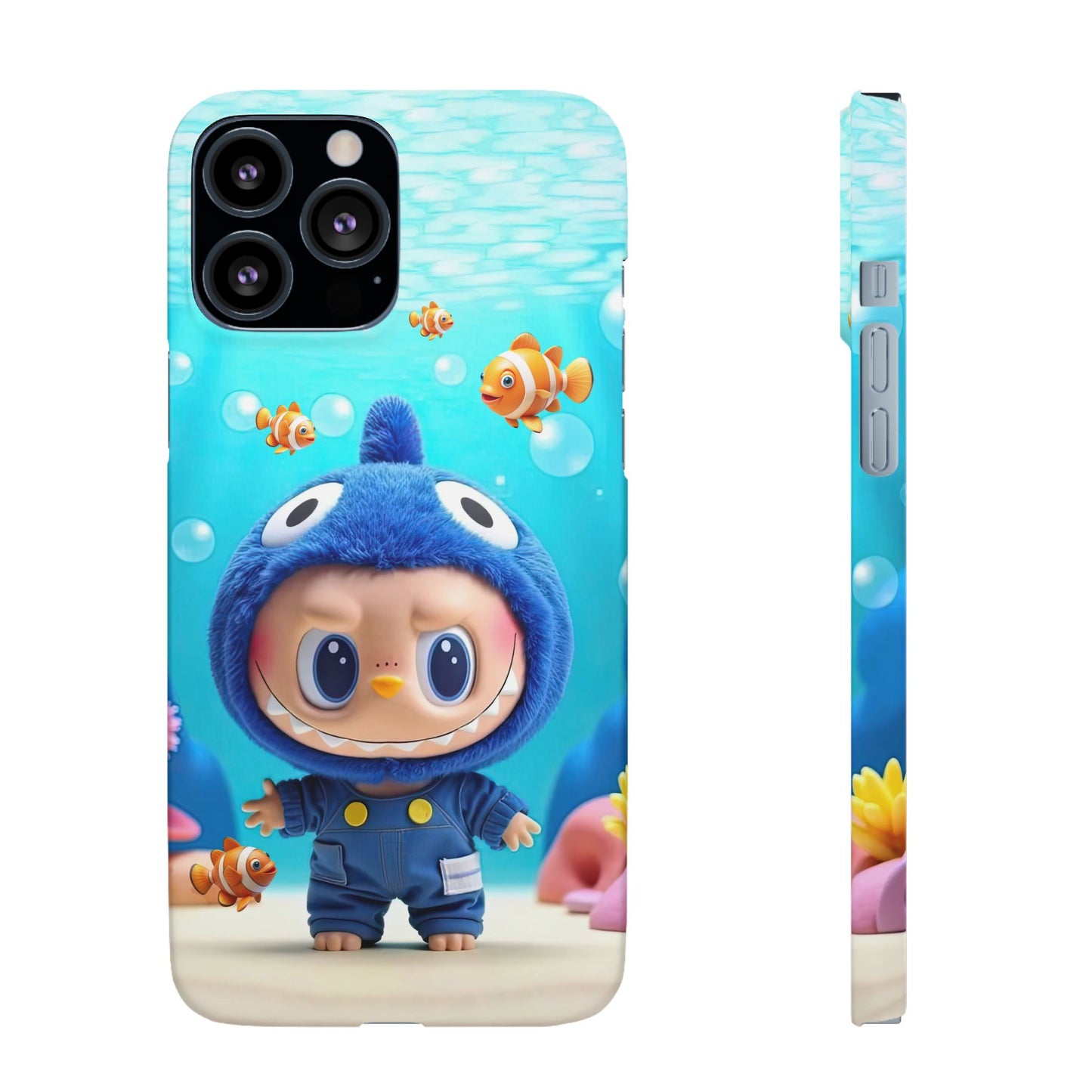 The Monsters Underwater Snap Case - Playful Design