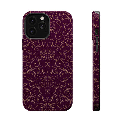 Luxury Serial Magnetic Phone Case, Royal