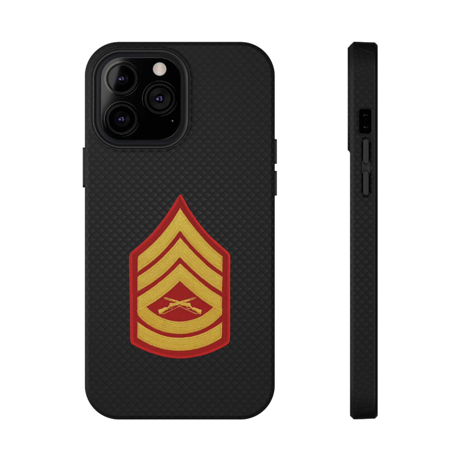 Rank Insignia Impact-Resistant Cases, Gunnery Sergeant