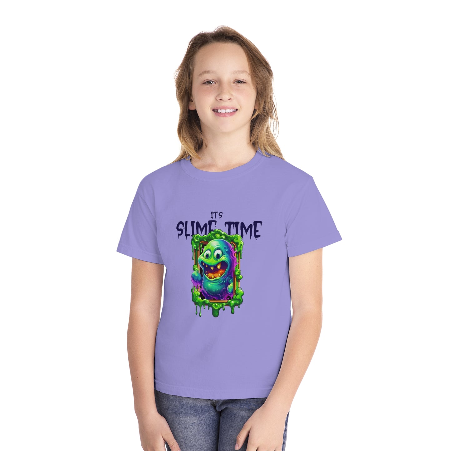 It's Slime Time Youth Midweight Tee