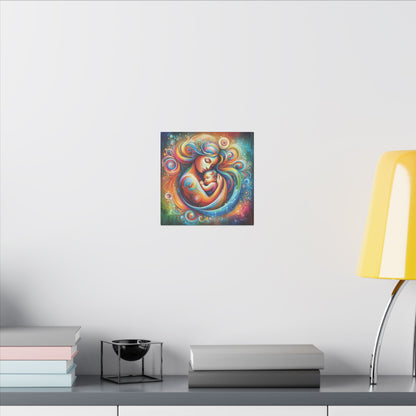 Warmth of Motherhood - Canvas Print