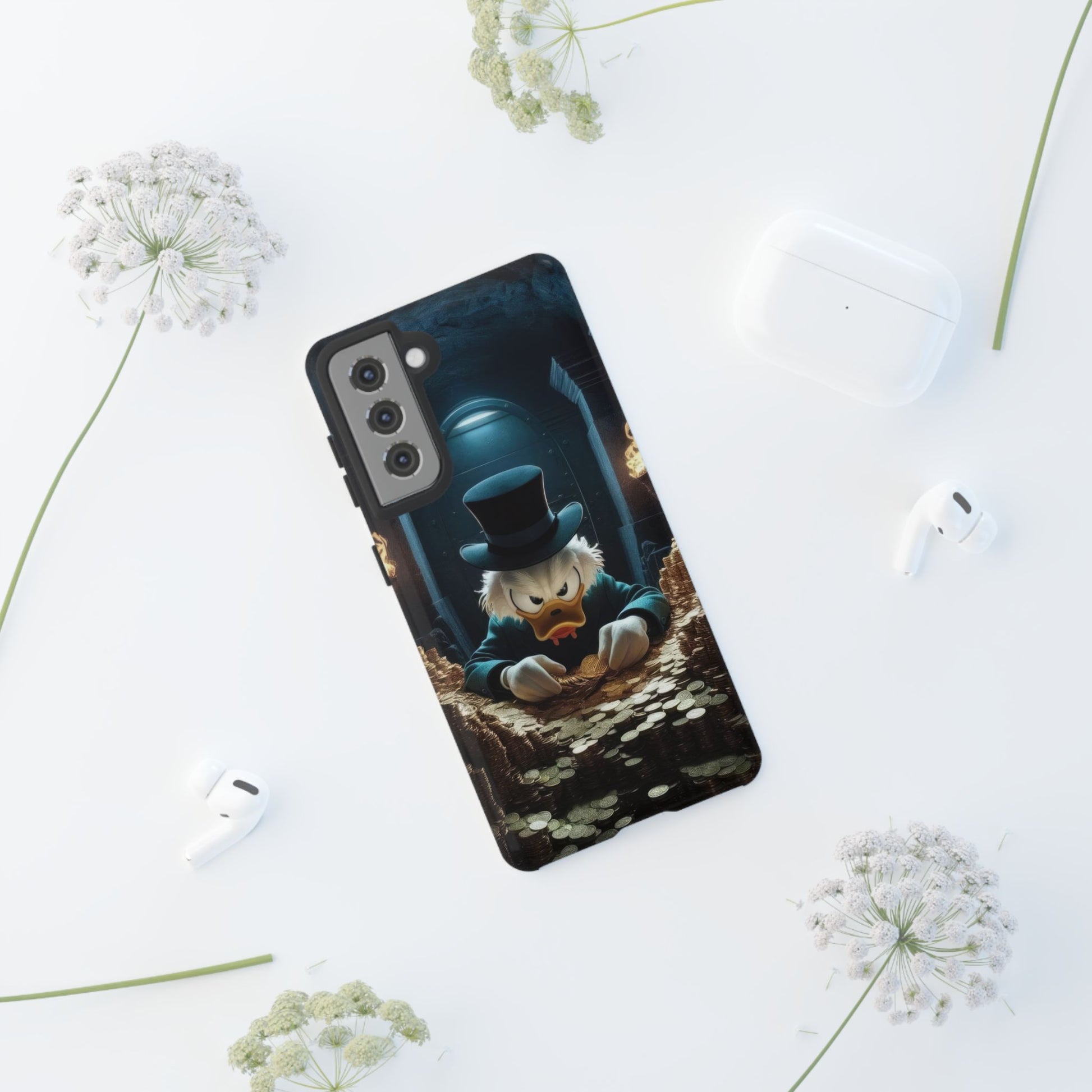 Scrooge McDuck Samsung Phone Case for Cartoon Lovers