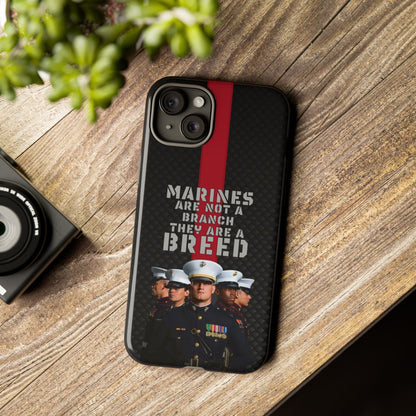 Marine Corps Tough iPhone Case - Proud Military Supporter