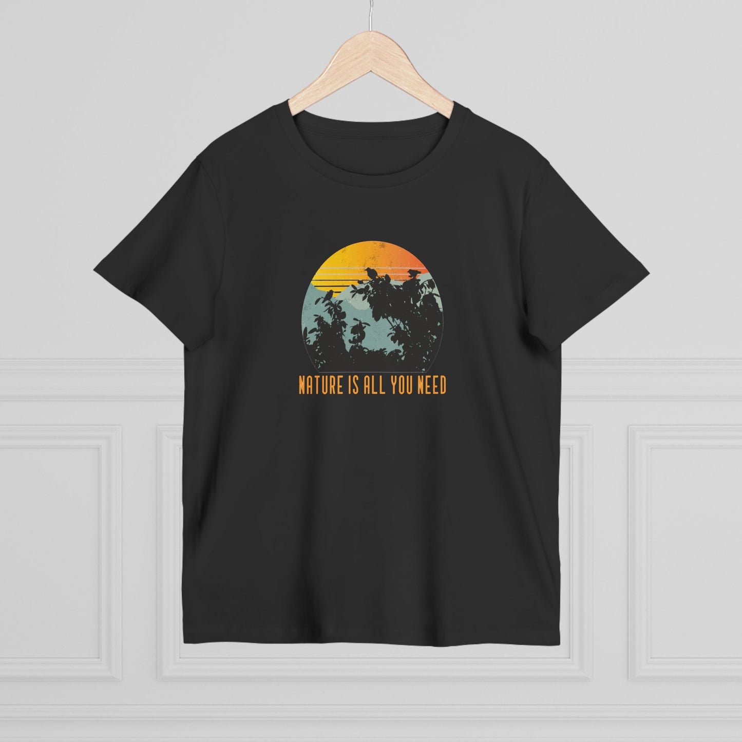 Nature Is All You Need Women’s Maple Tee