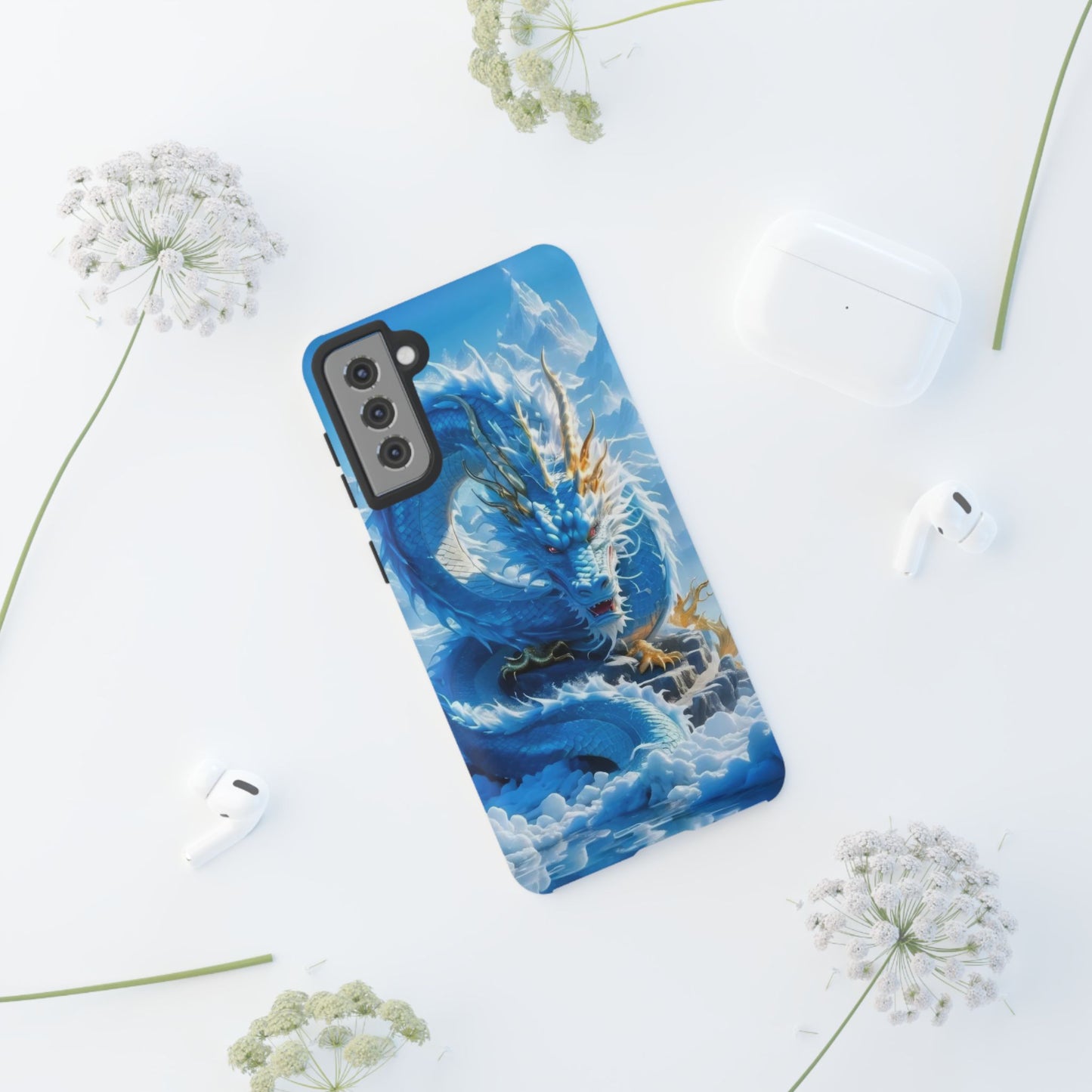 Ice Dragon Samsung Phone Case Fantasy Phone Cover