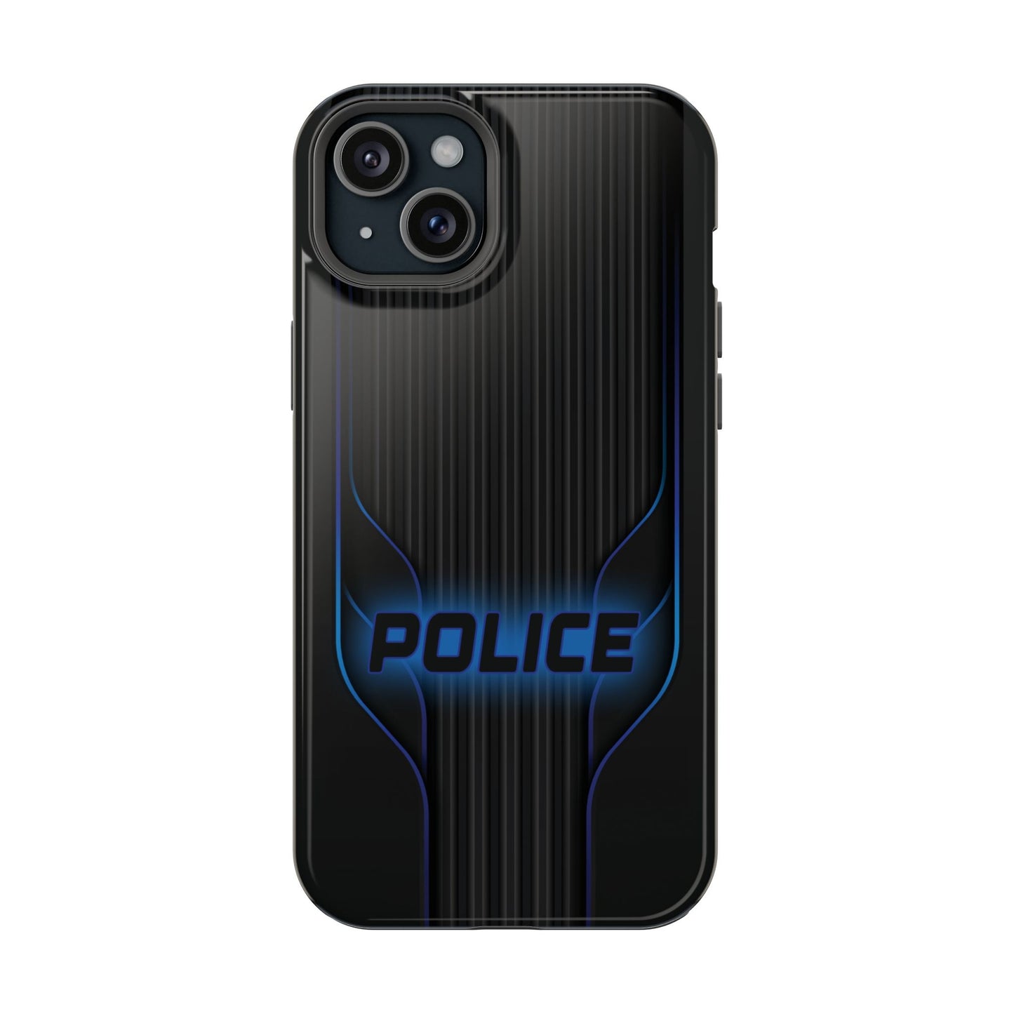 Police Magnetic Phone Cases, Blue Light