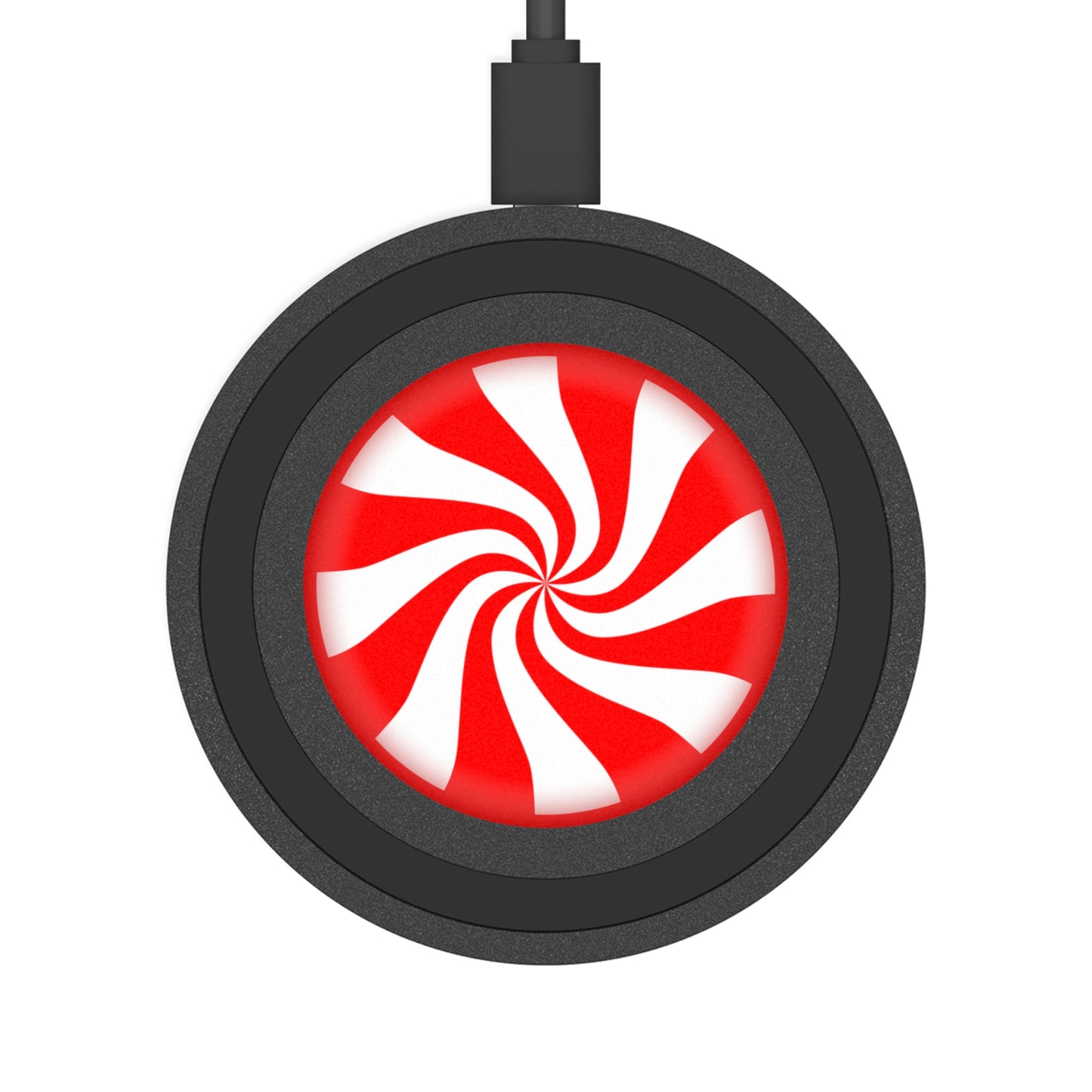 Peppermint Candy Quake Wireless Charging Pad