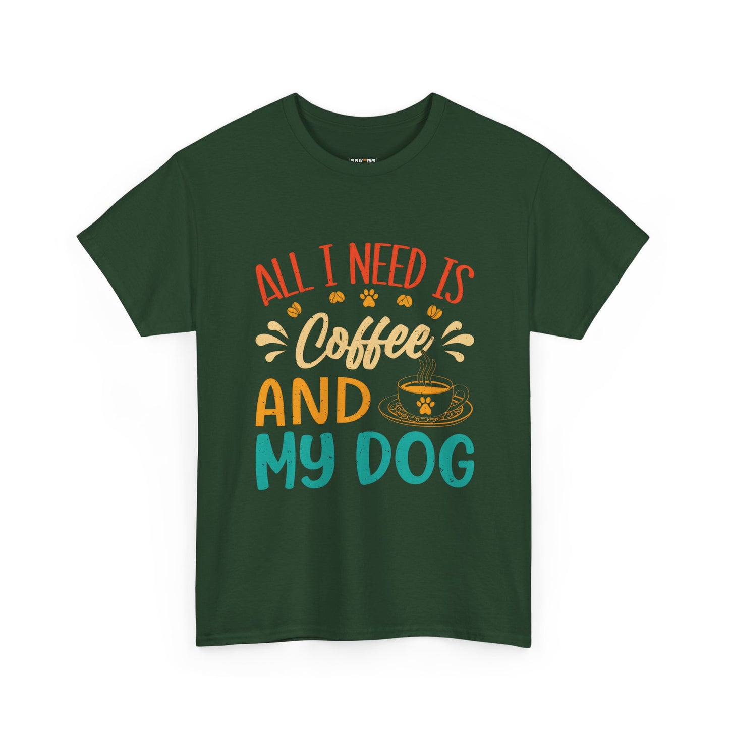 Coffee and Dog Lover Unisex Tee - Perfect Gift for Pet Owners