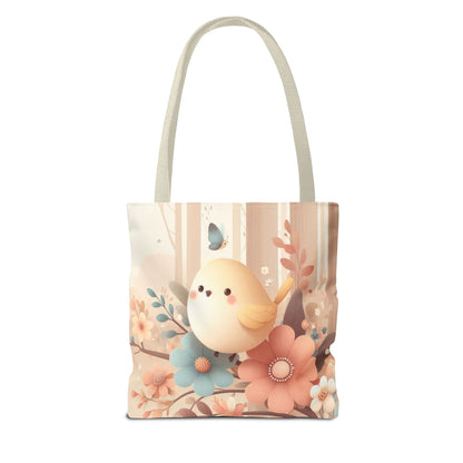 Pastel Canary Tote Bag
