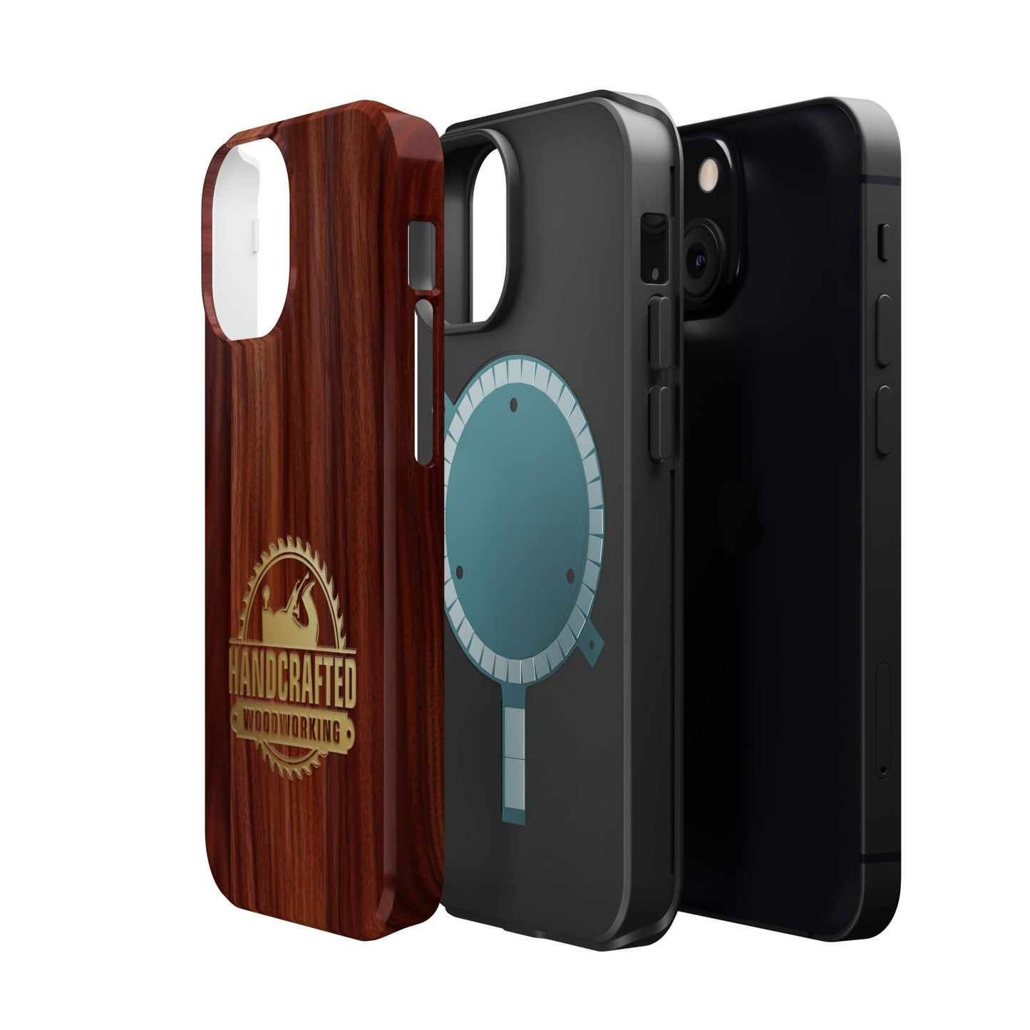 Woodworking Logo Magnetic iPhone Case