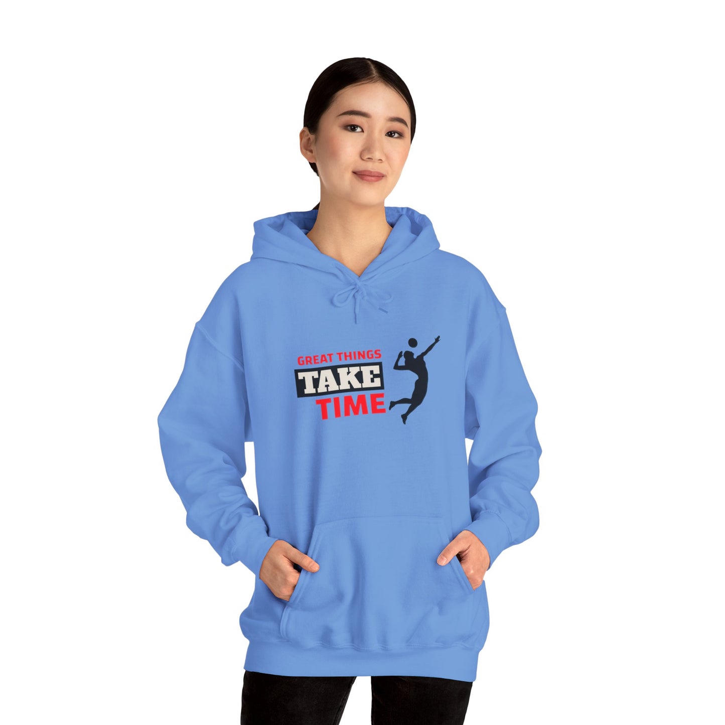 Great Things Take Time Unisex Heavy Blend™ Hooded Sweatshirt