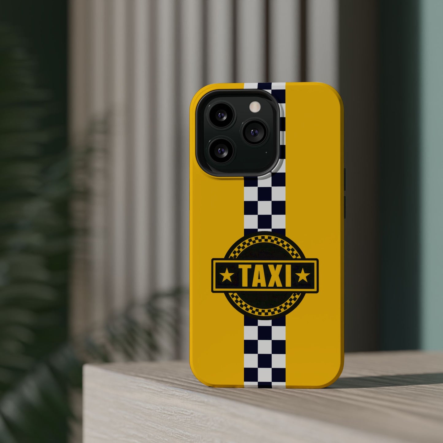 City Taxi Magnetic iPhone Cases