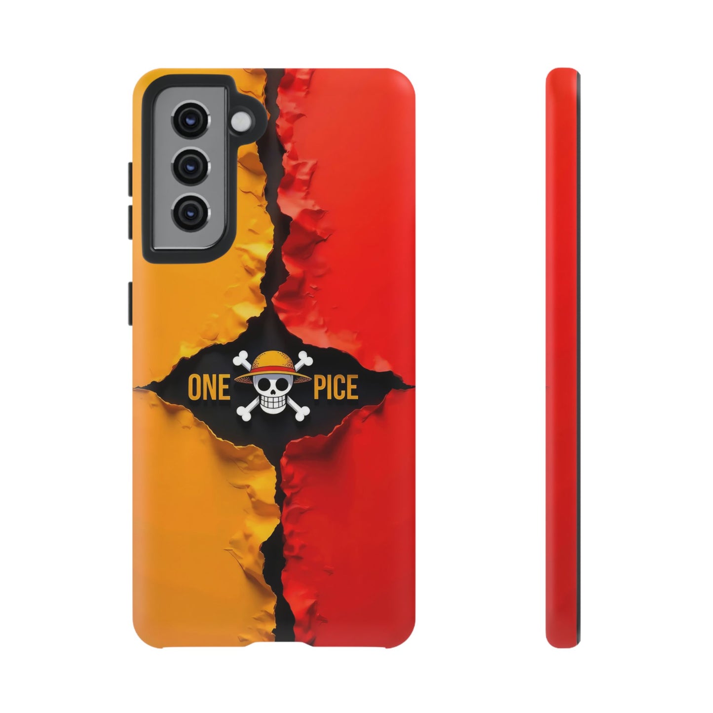 One Piece Samsung Tough Phone Case, Pirate Adventure Design