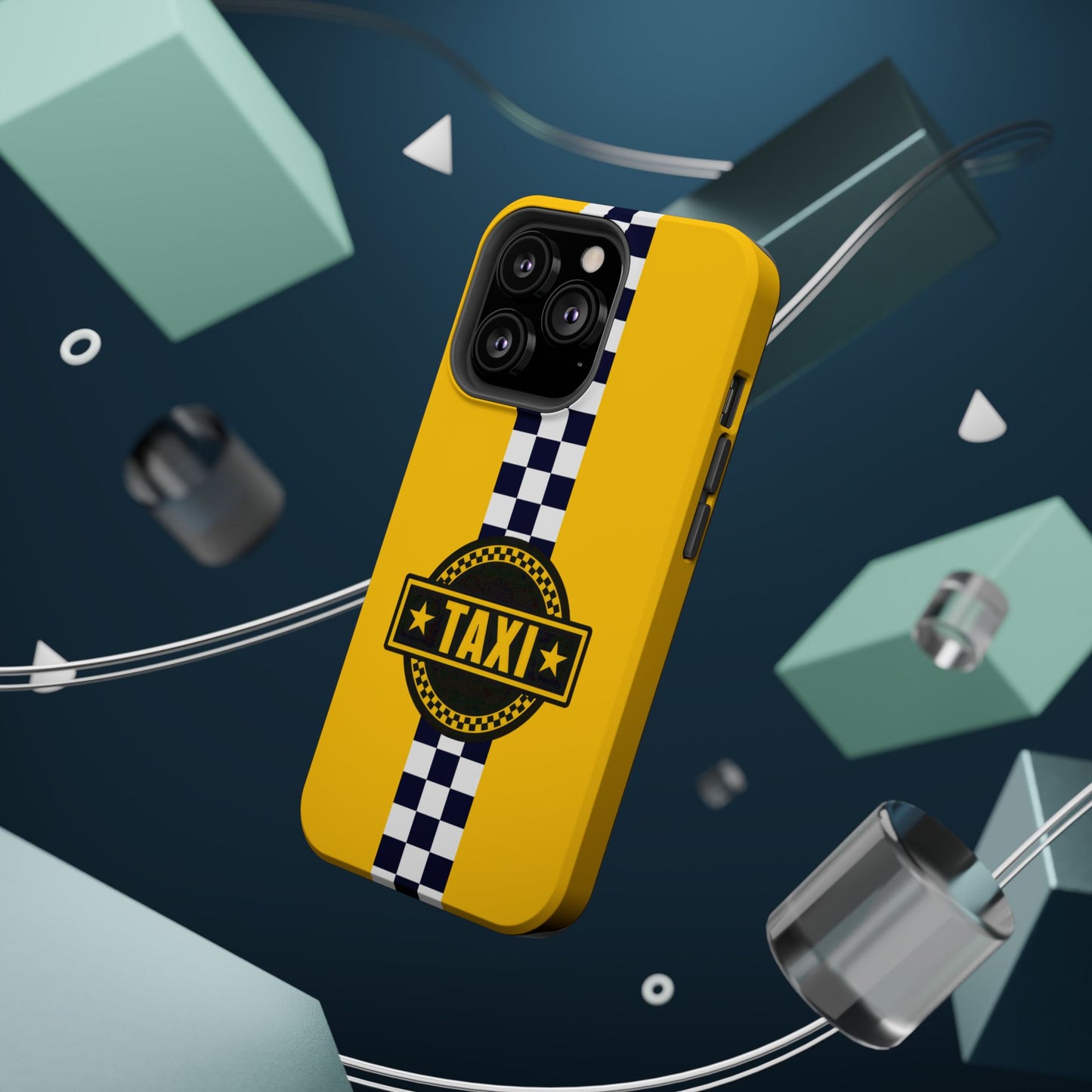 City Taxi Magnetic iPhone Cases
