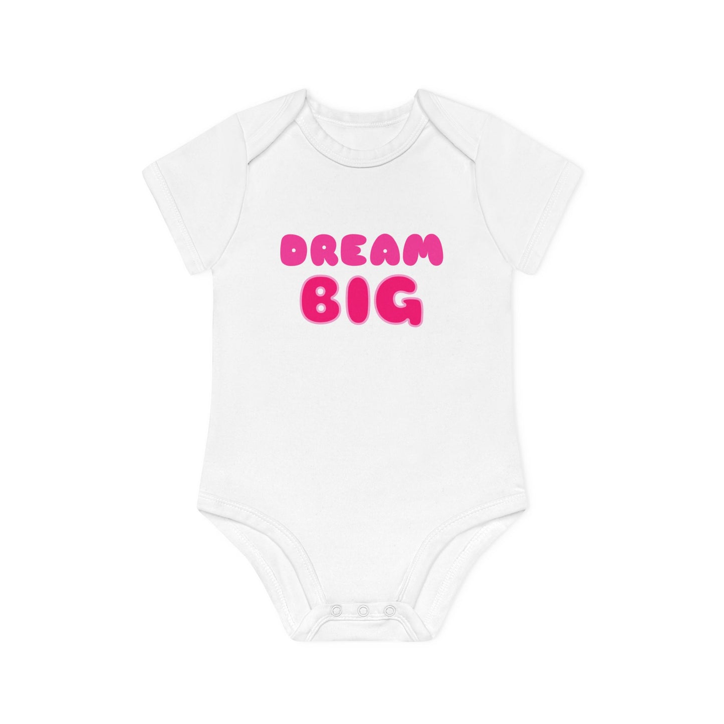 Dream Big Organic Short Sleeve Bodysuit