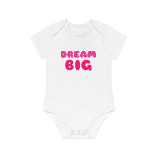 Dream Big Organic Short Sleeve Bodysuit