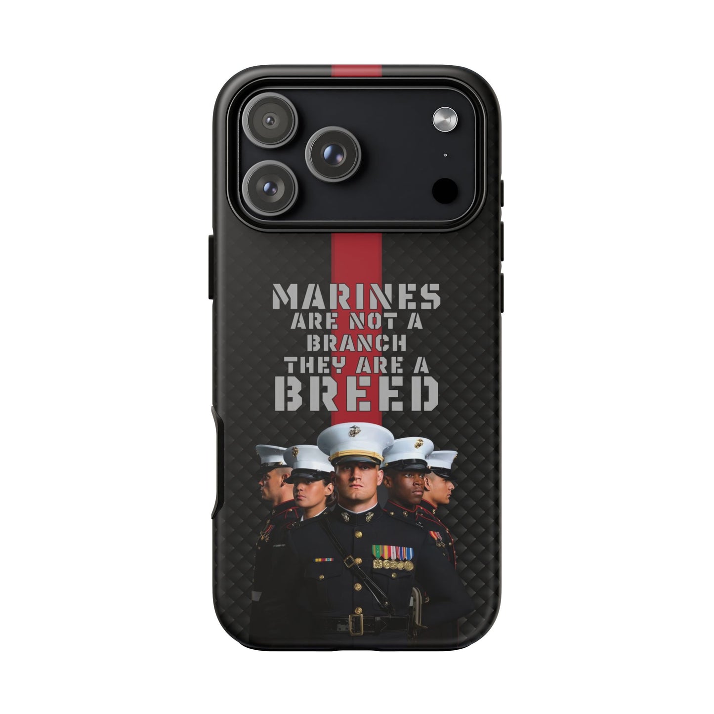 Marine Corps Tough iPhone Case - Proud Military Supporter