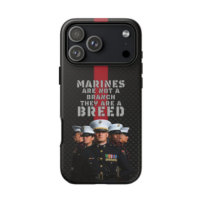 Marine Corps Tough iPhone Case - Proud Military Supporter