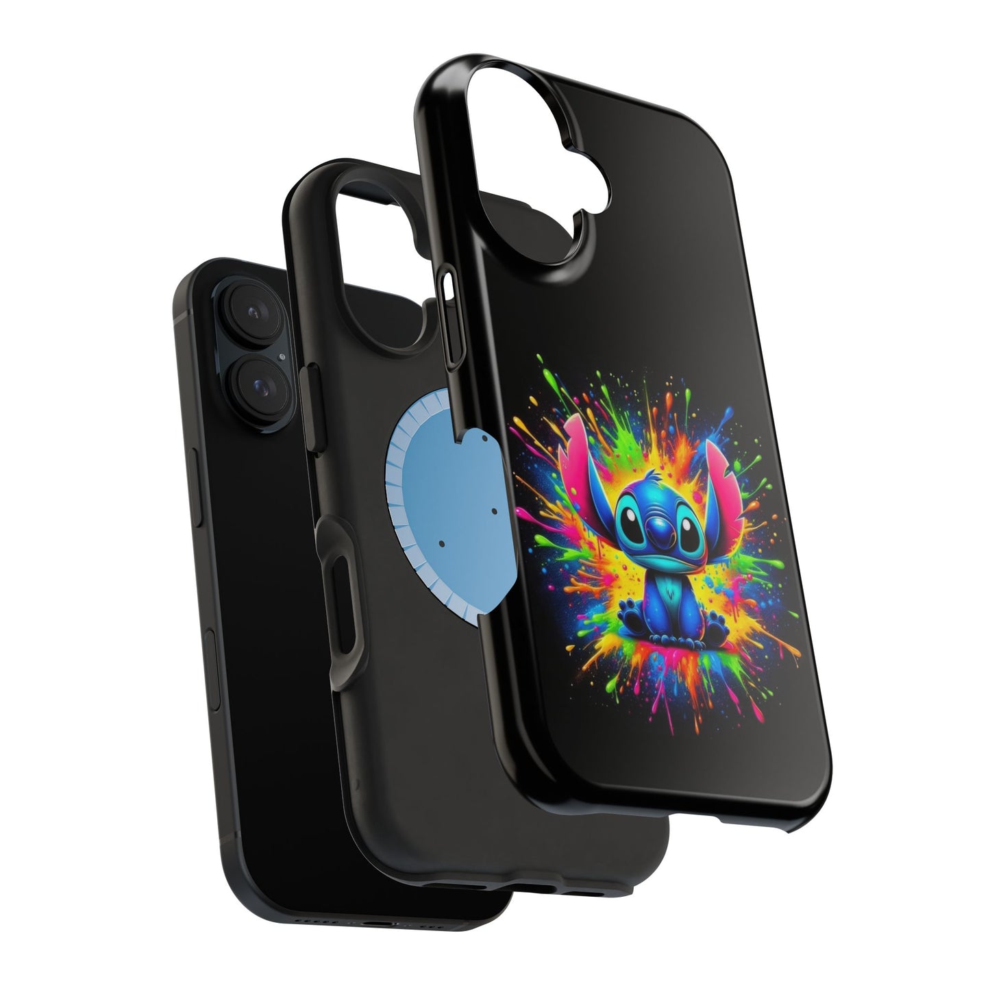 Colorful Cartoon Phone Case, Magnetic Tough Cover