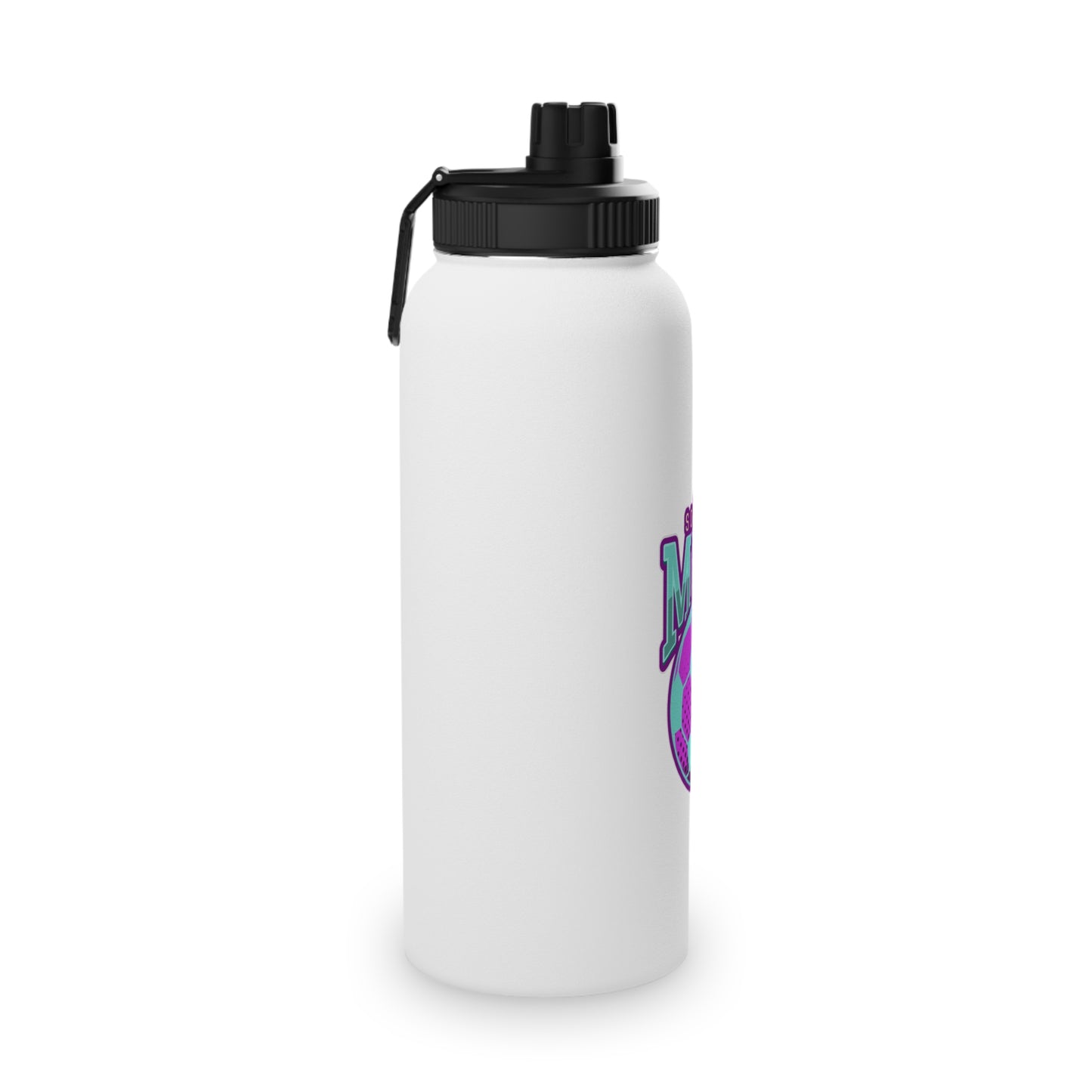 Soccer Mom Stainless Steel Water Bottle, Sports Lid