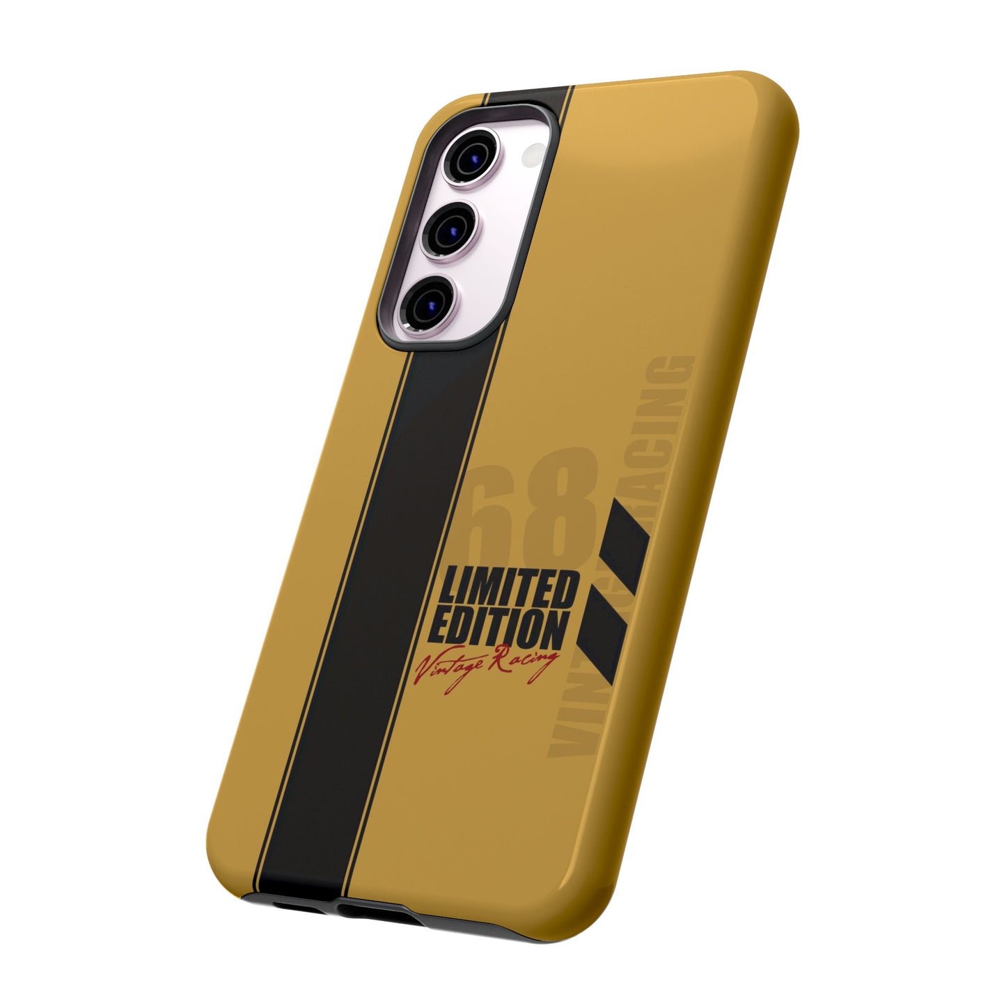 Vintage Racing 68 Tough Case, Retro Racecar Design