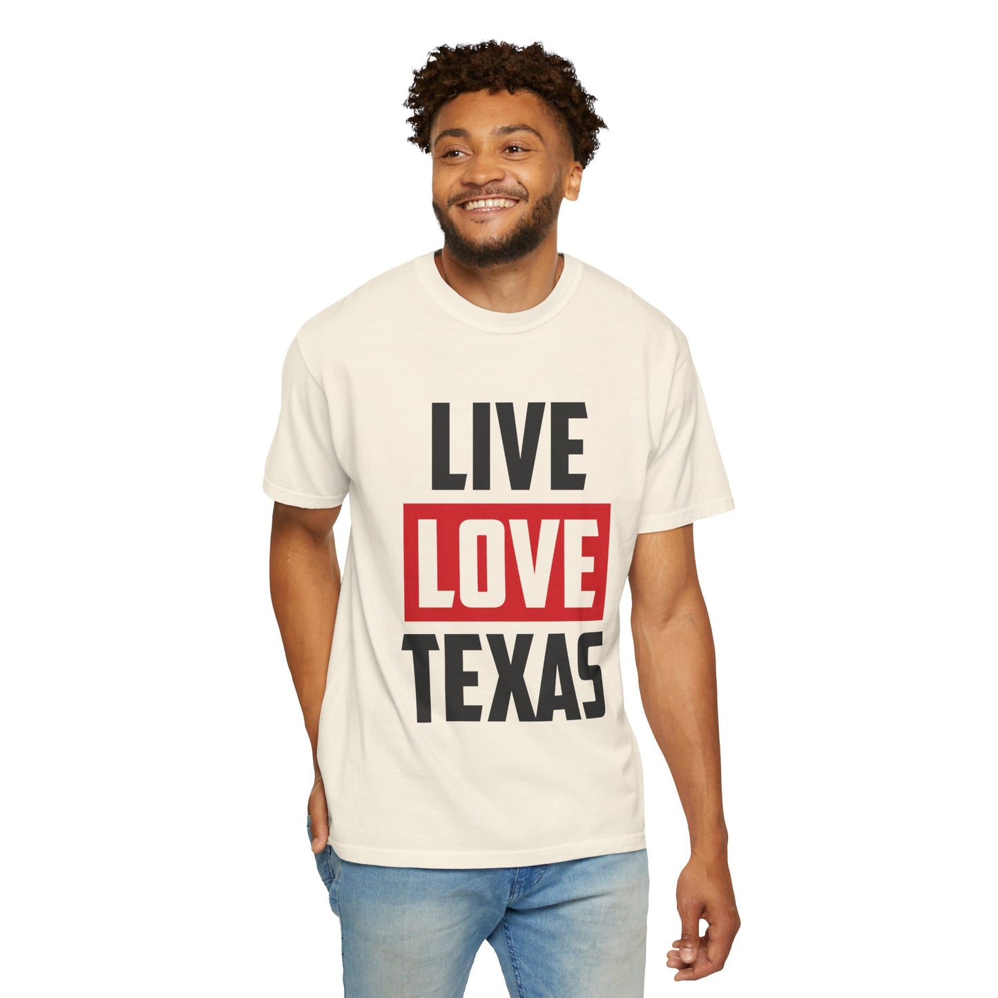 Live Love Texas Unisex T-Shirt | Casual Texas Pride Tee