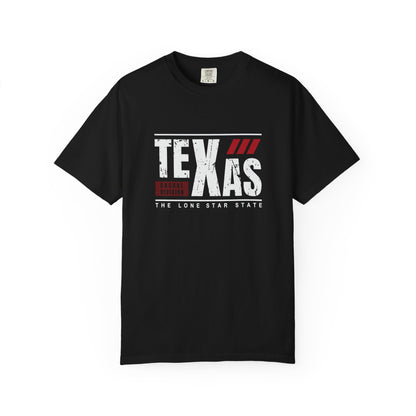 Texas Unisex  Garment-Dyed T-Shirt - Casual Urban Style