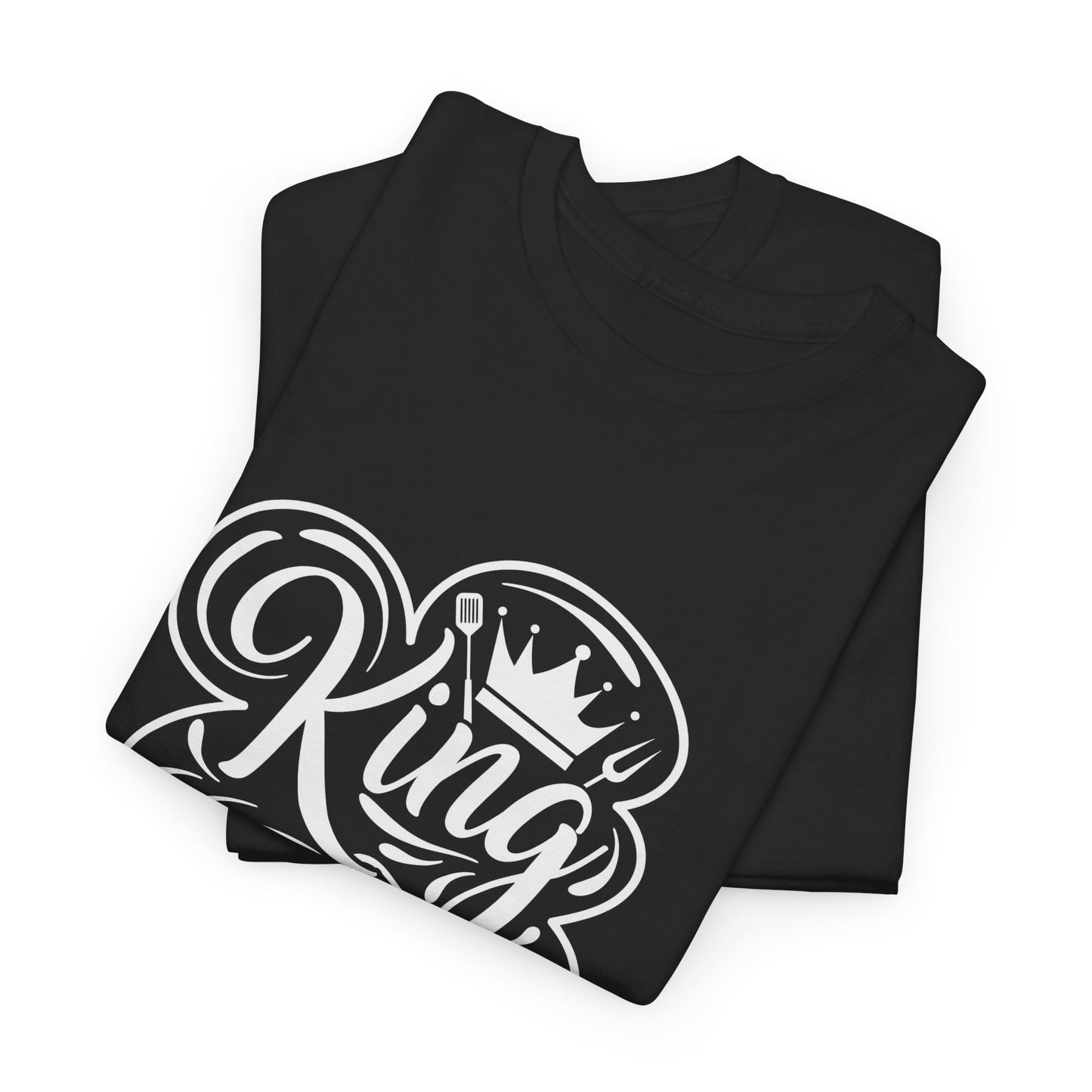 King of the Grill Heavy Cotton Tee - Perfect Gift for BBQ Lovers